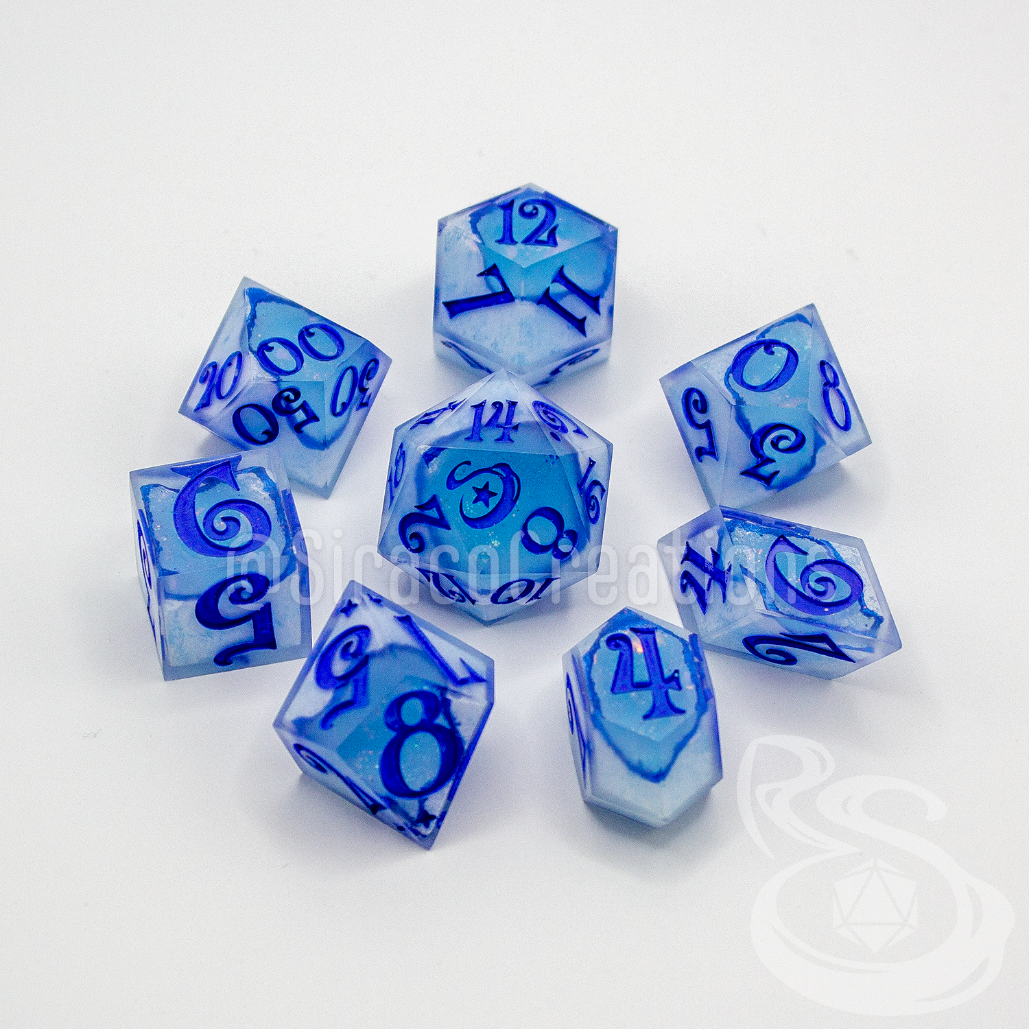 Winter Truffles - Polyhedral Geode Set