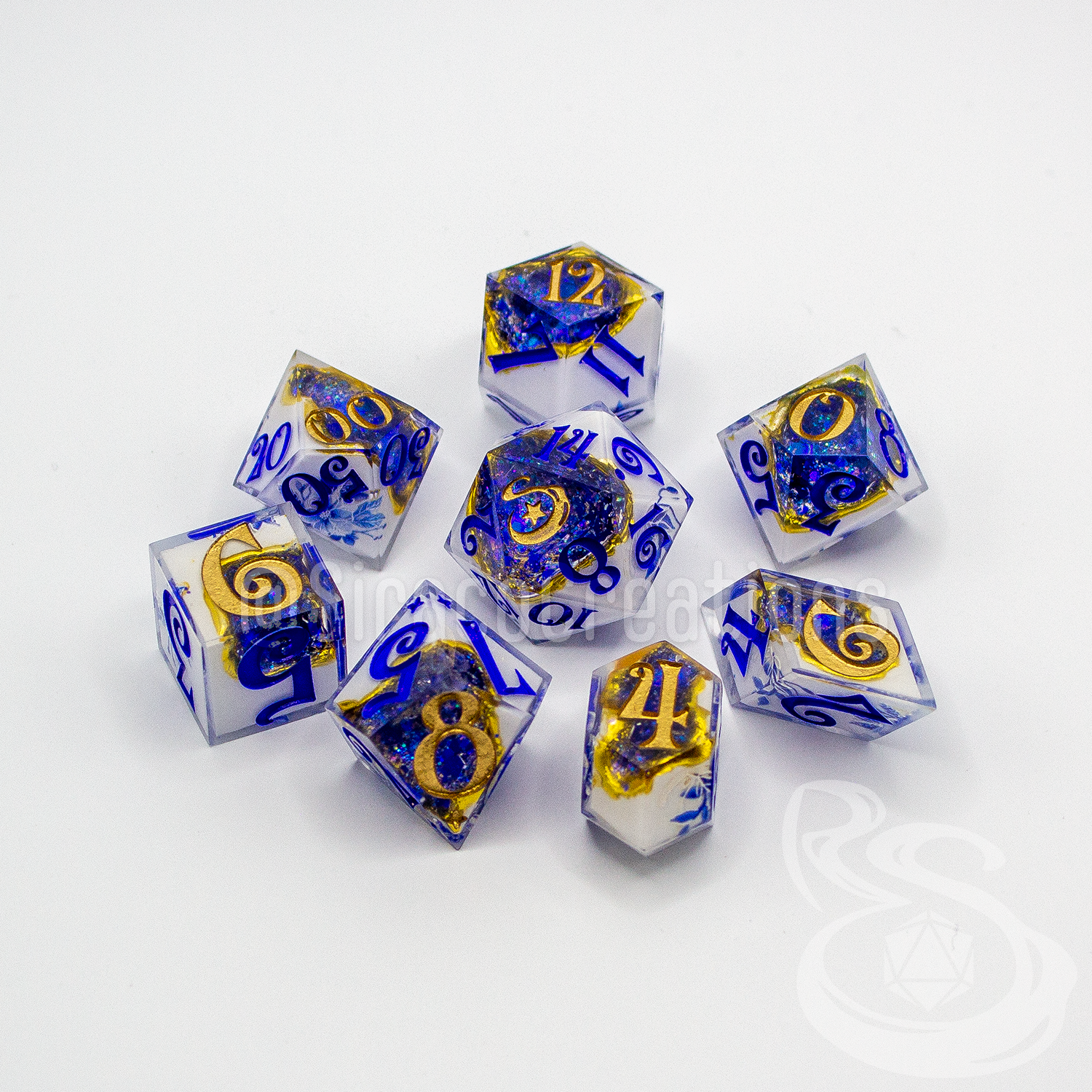 Kintsugi - Polyhedral Geode Set
