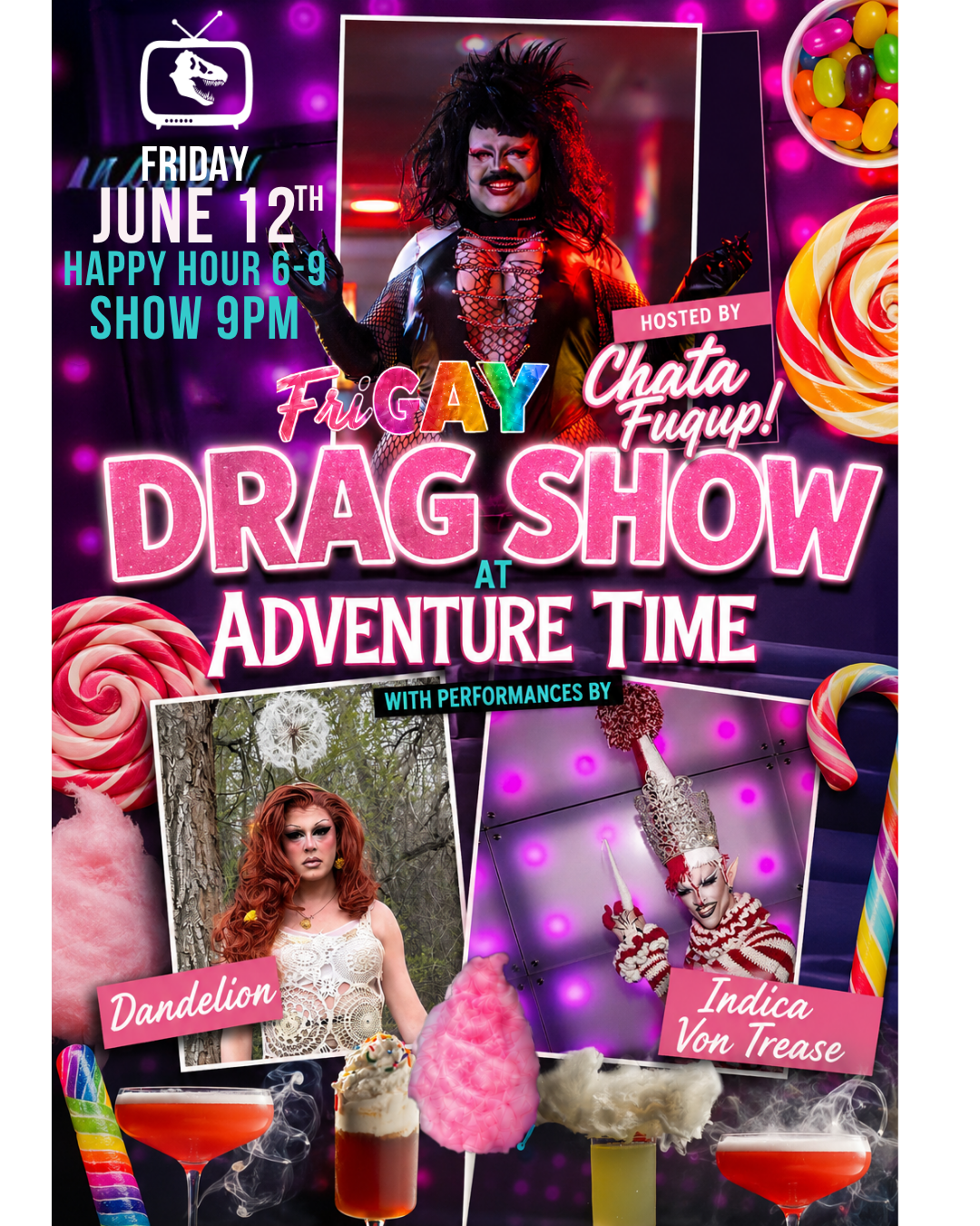 Pride event supporting The Center on Colfax at Adventure Time Bar