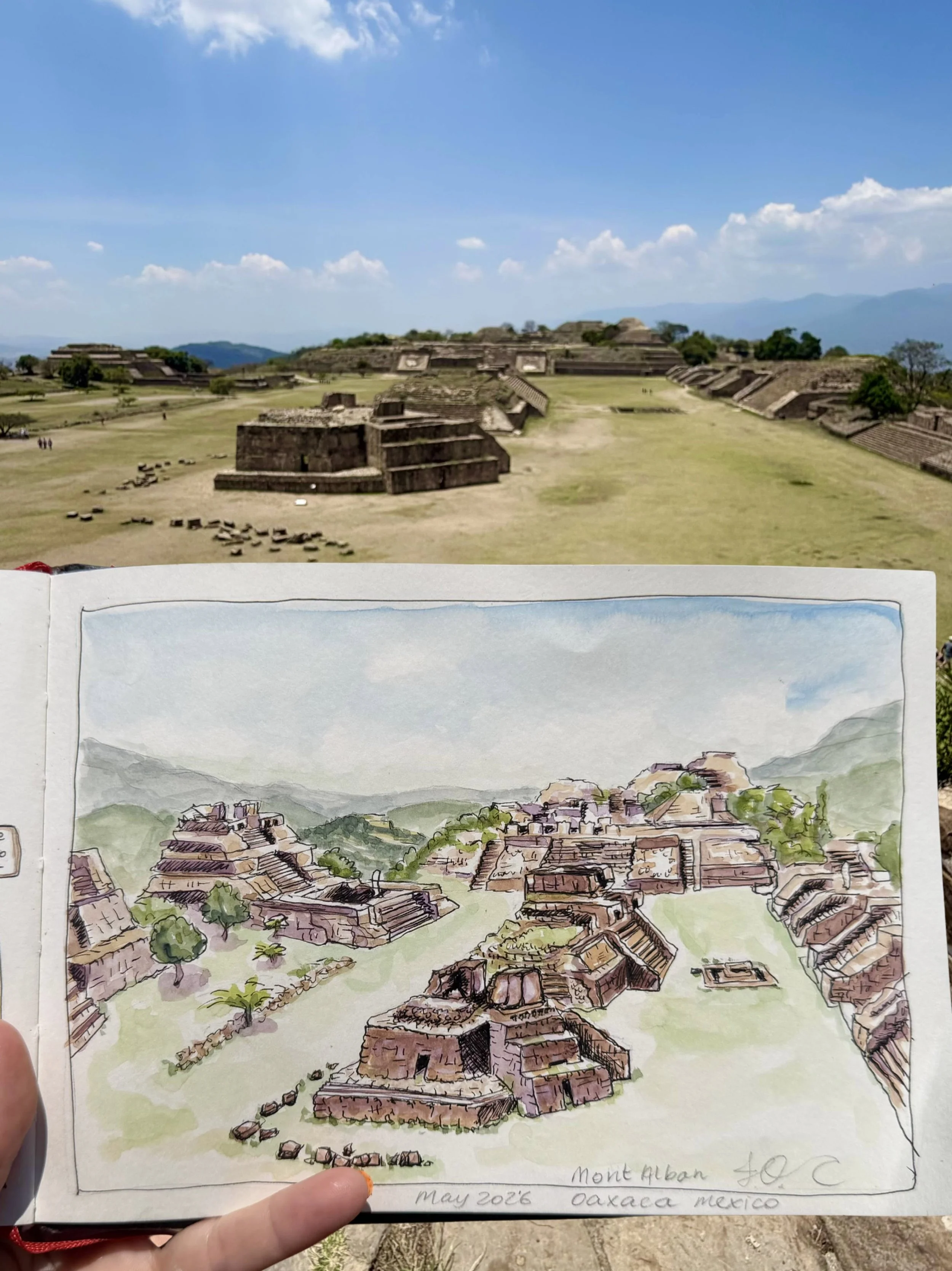 Monte Alban, Oaxaca, Mexico May 2026
