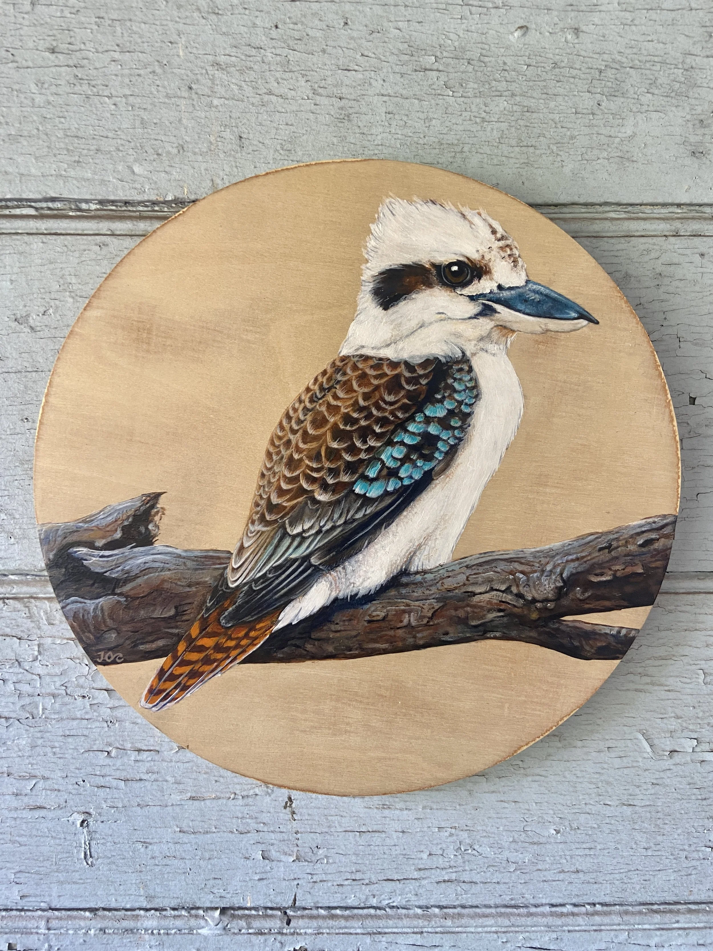 Laughing Kookaburra - commission sent to France. SOLD