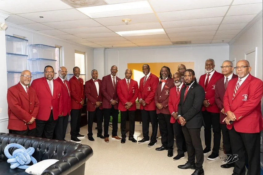 The Brothers of Bowie/Mitchellville (MD) Alumni Chapter of Kappa Alpha Psi, Inc. came out for Dap Day to support their own, Ronald Richardson II, Principal of Imagine Lincoln Public Charter School in Marlow Heights, MD.

It was an excellent turnout. 