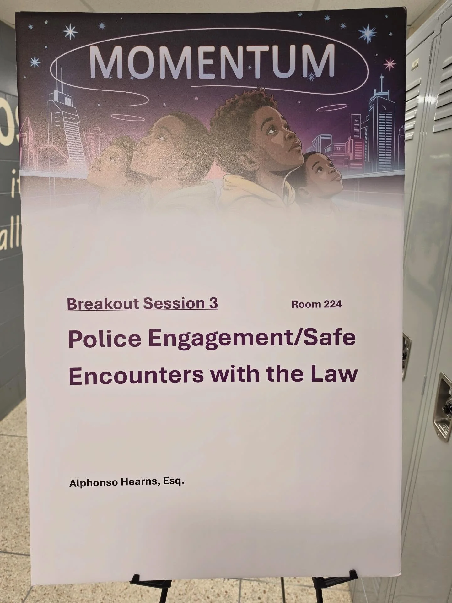 The Bowie-Mitchellville Alumni Chapter (BMAC) Kappa League was proud to participate in the MoMENtum Series: Men and Boys Conference hosted by the Department of Family Services, Domestic Violence and Human Trafficking Division.

This year&rsquo;s them