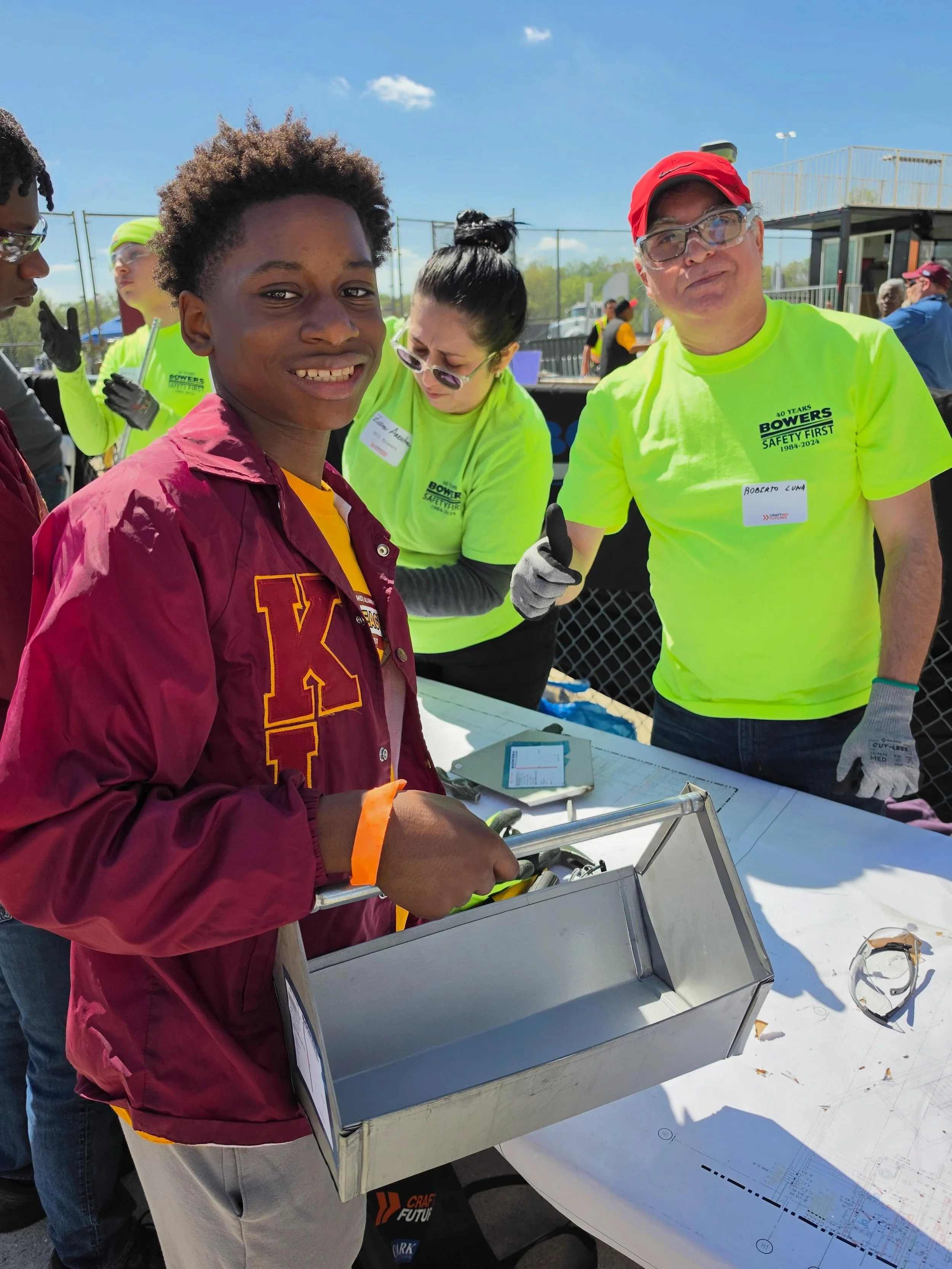 🔴🔵 Bowie-Mitchellville Kappa League Presents: Career Exposure Opportunity! 🔵🔴

Our young men had the opportunity to attend the &ldquo;Get in the Zone&rdquo; Skilled Trades Tailgate hosted by Clark Construction in partnership with the Washington C
