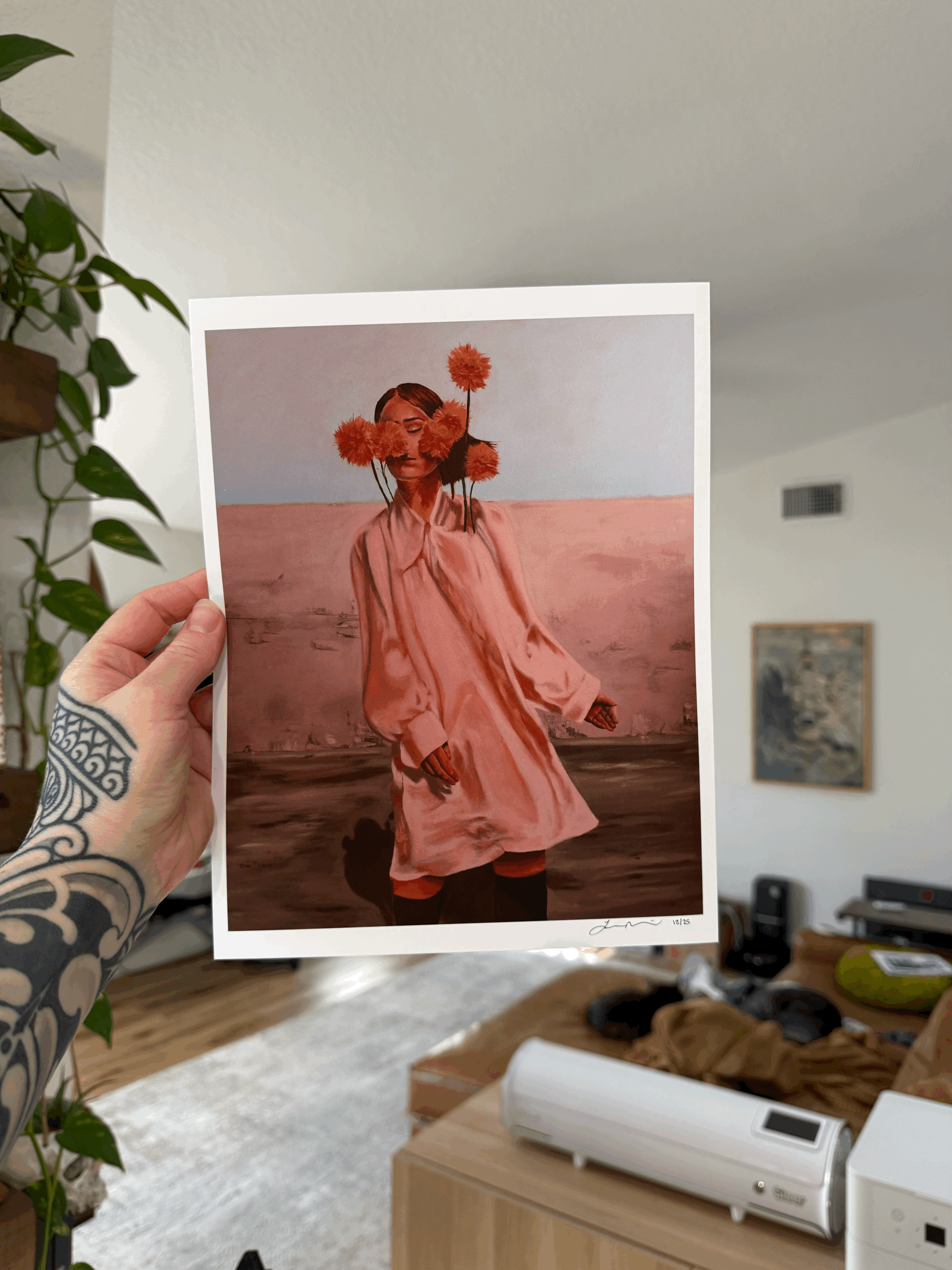 Print - Stop to Smell the Flowers