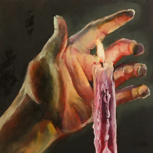 Mounted Print - Hand 4