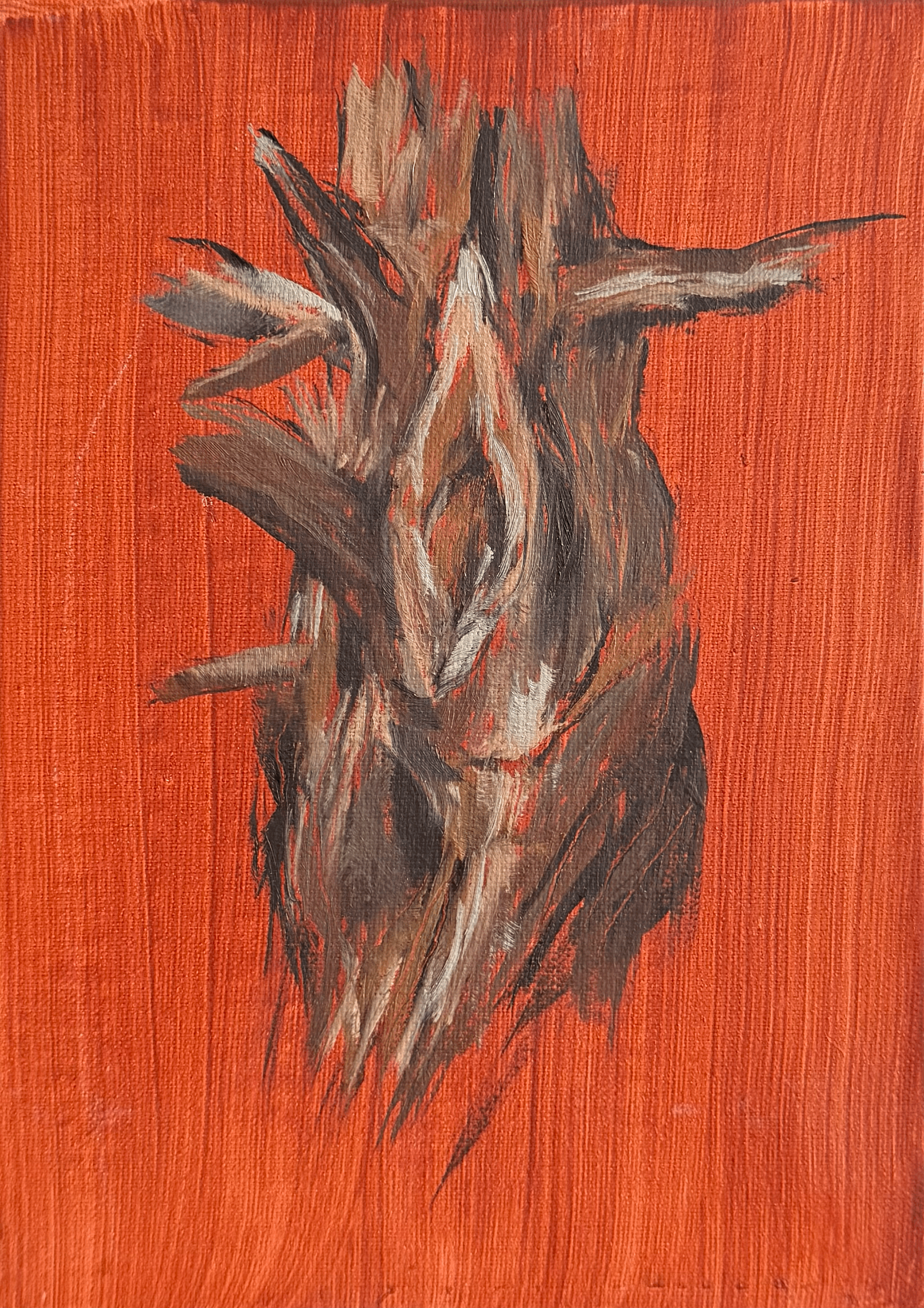 Knot in a Tree Plein Air
