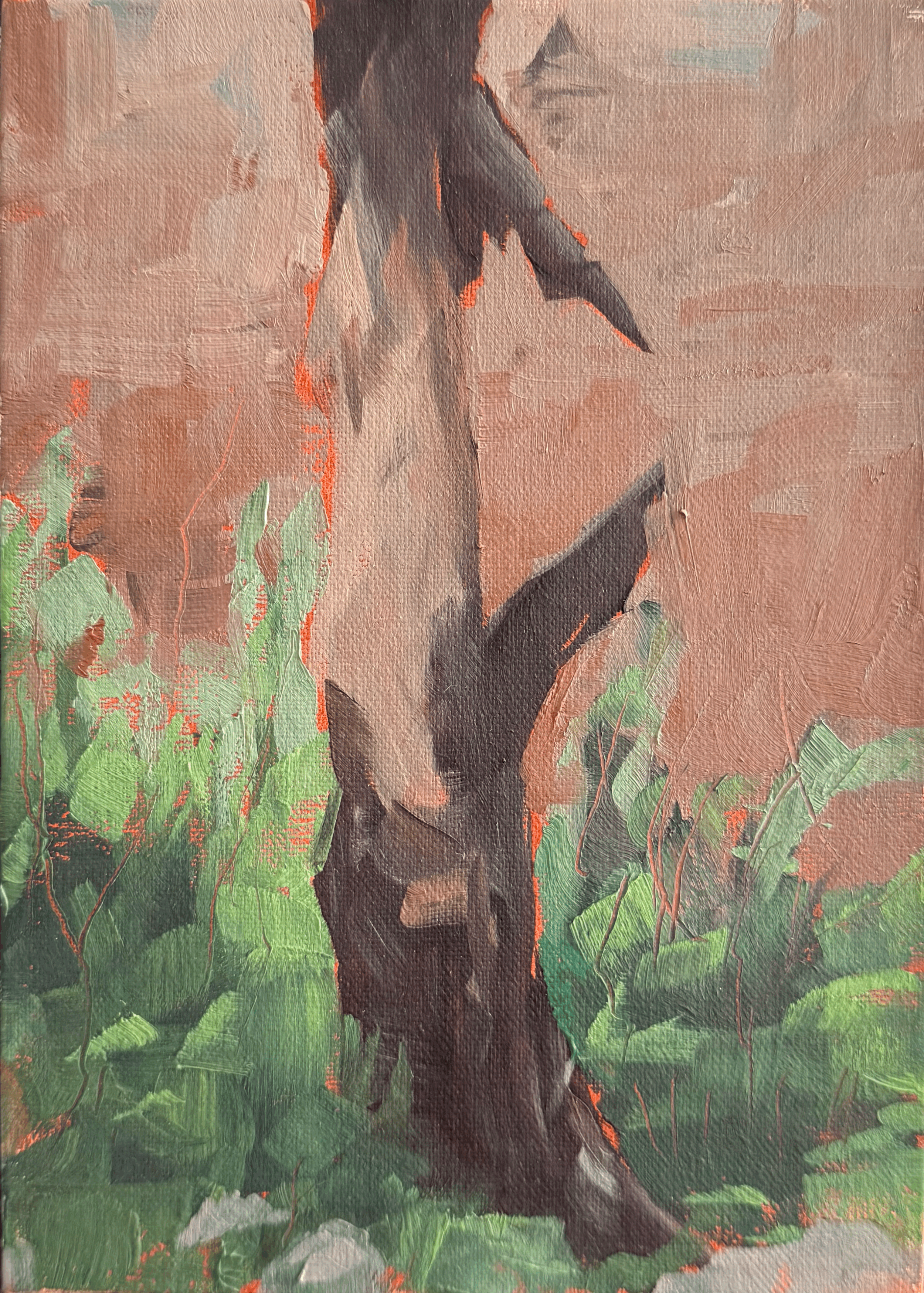 Abstract Tree Plein Air
