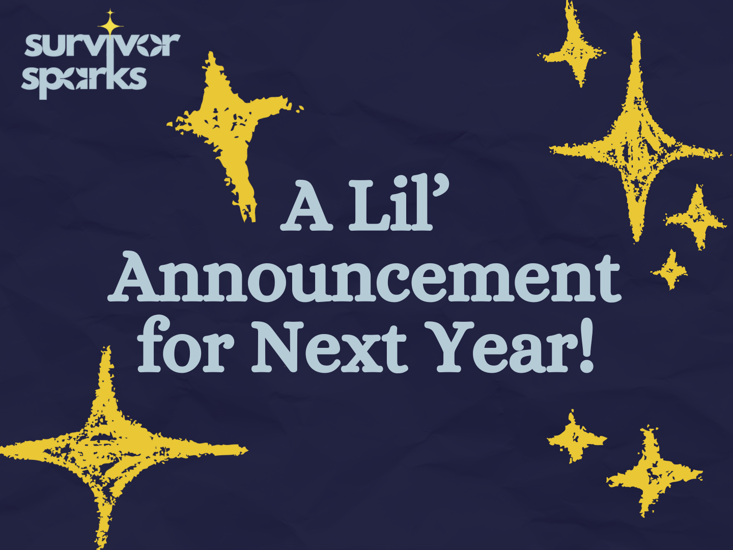 Lil’ Announcement for 2026