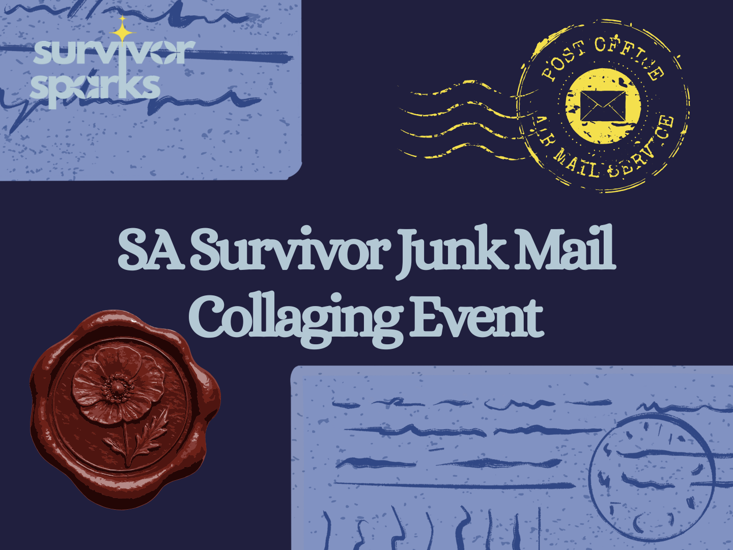 Junk Mail Collaging Event
