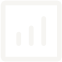 Black icon of a bar chart with three vertical bars of increasing height.