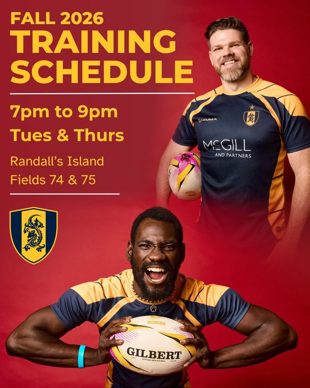 FALL 2026 PRACTICE SCHEDULE 🌈🏉

📍 Randall&rsquo;s Island &ndash; Fields 74/75 (swipe ➡️ for directions) 📅 Tuesday &amp; Thursday ⏰ 7:00&ndash;9:00 PM

All skill level welcomes!! Wear athletic clothing, sneakers/cleats, and bring water! Hope to se
