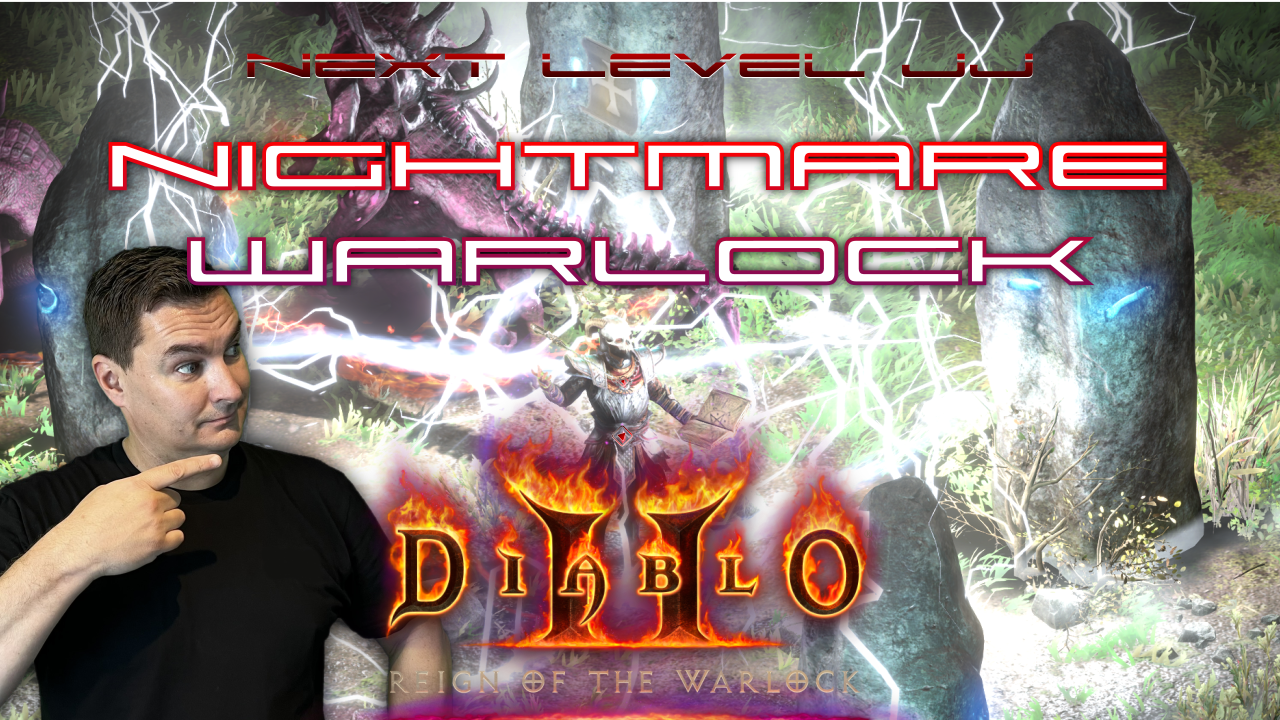 Nightmare Warlock in Diablo 2 Resurrected