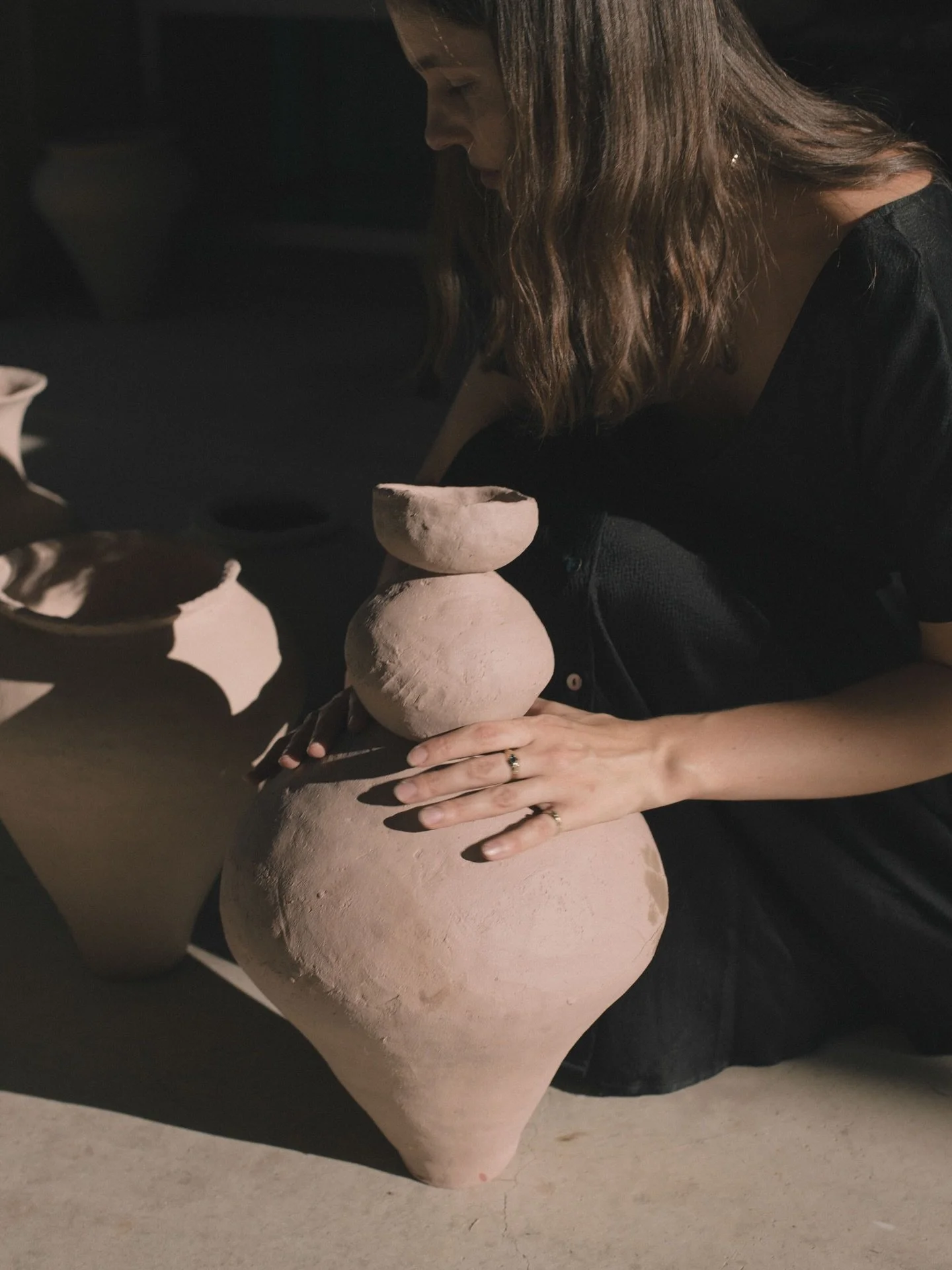 Bisque ware ~ now glazed and available @islandluxeofficial 

@natmccomas