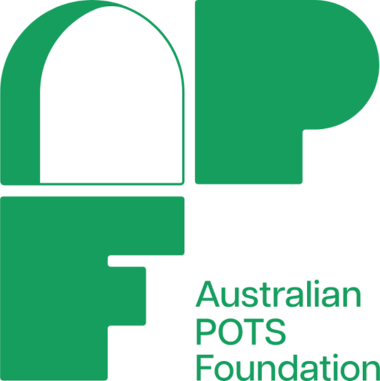 Logo of the Australian POTS Foundation, the peak body for Postural Orthostatic Tachycardia Syndrome support and advocacy in Australia