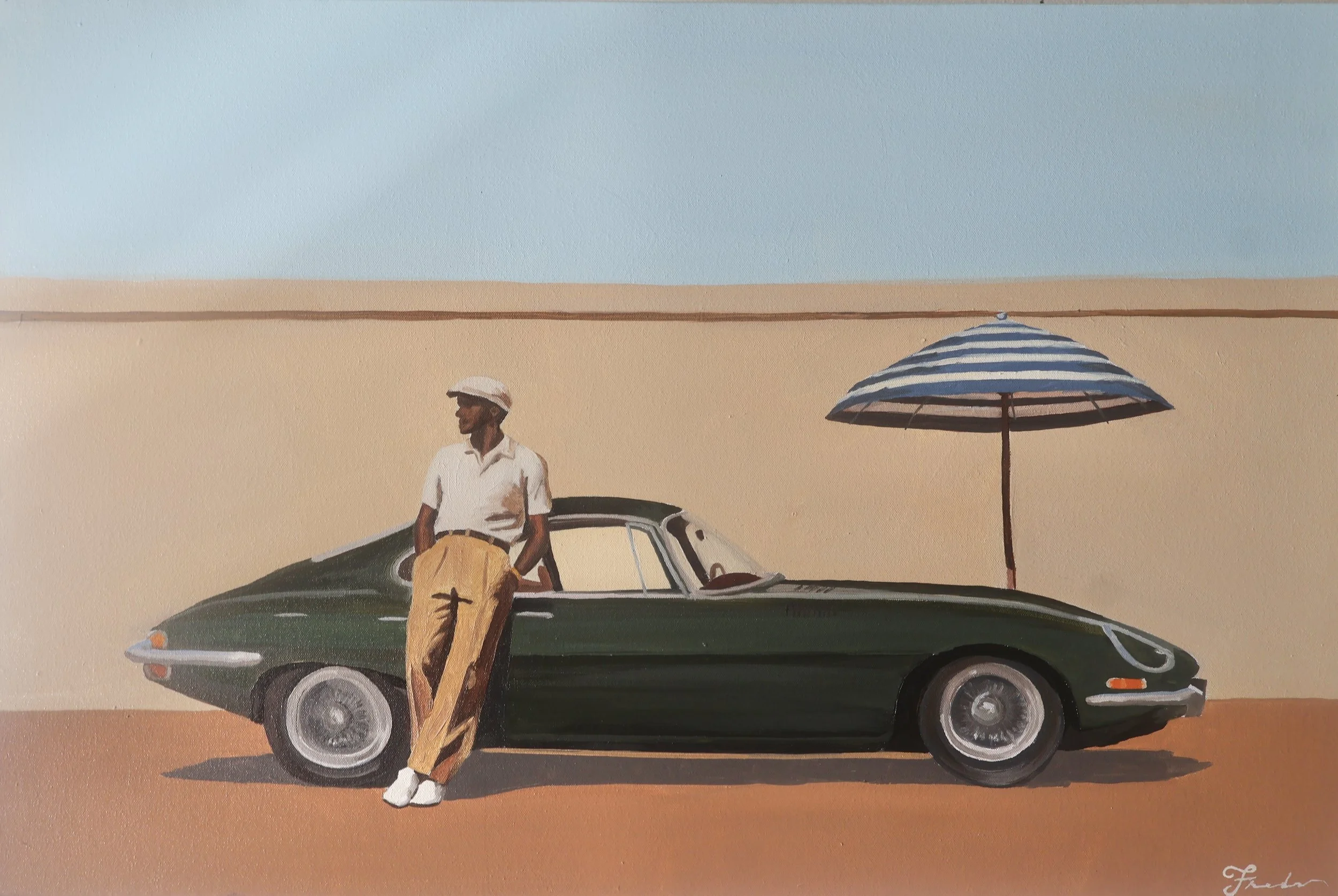 The Arrival, 2026.  Oil on Canvas - 24 x 36in 
