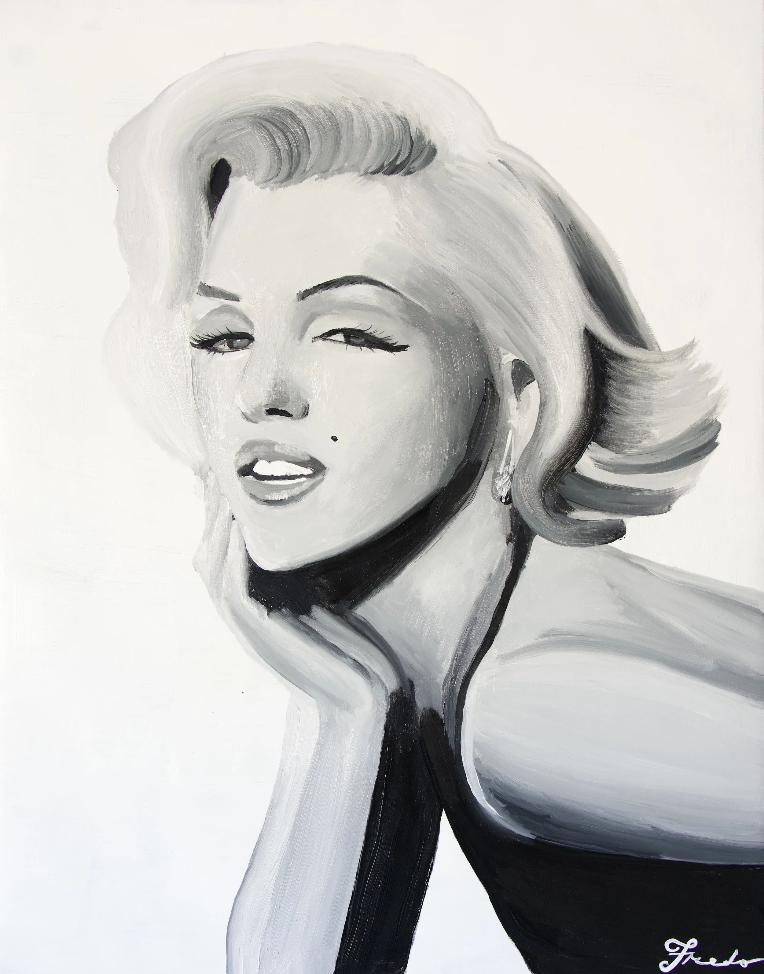 Femme Fatale, 2026. Oil on canvas - 24 x 18in 