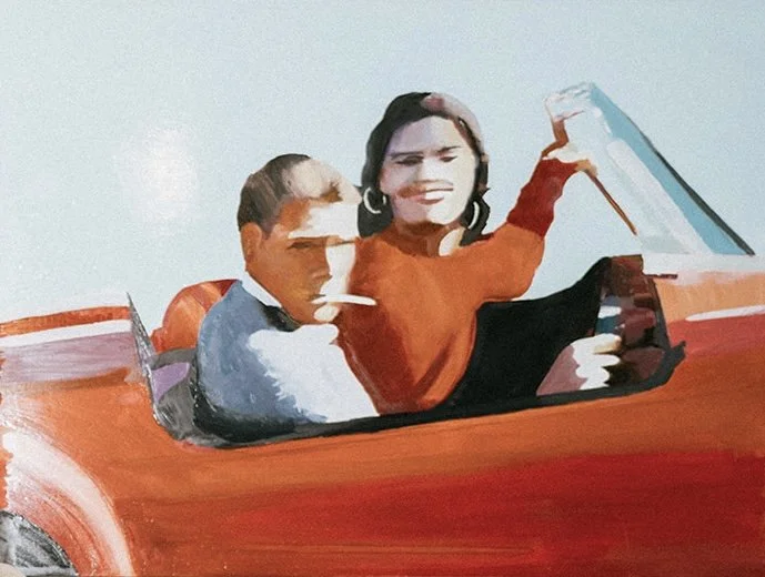 Drive me Crazy, 2025. Oil on Canvas - 30 x 36in