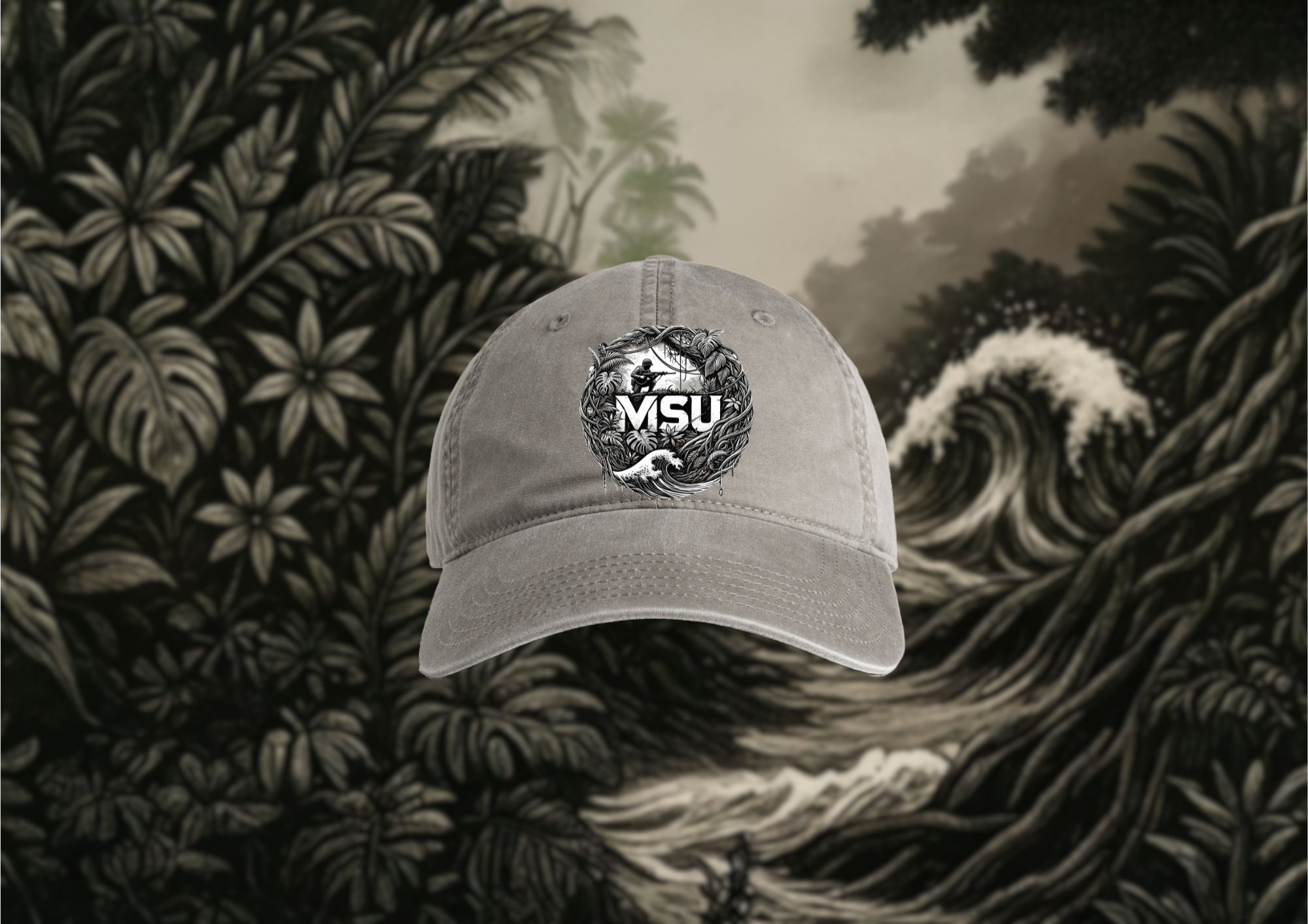 MSU Faded Cap