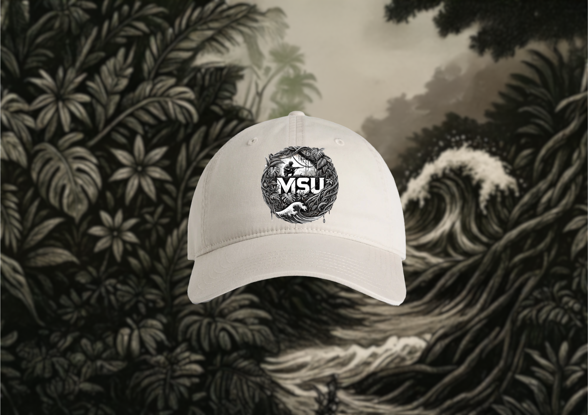 MSU Faded Cap