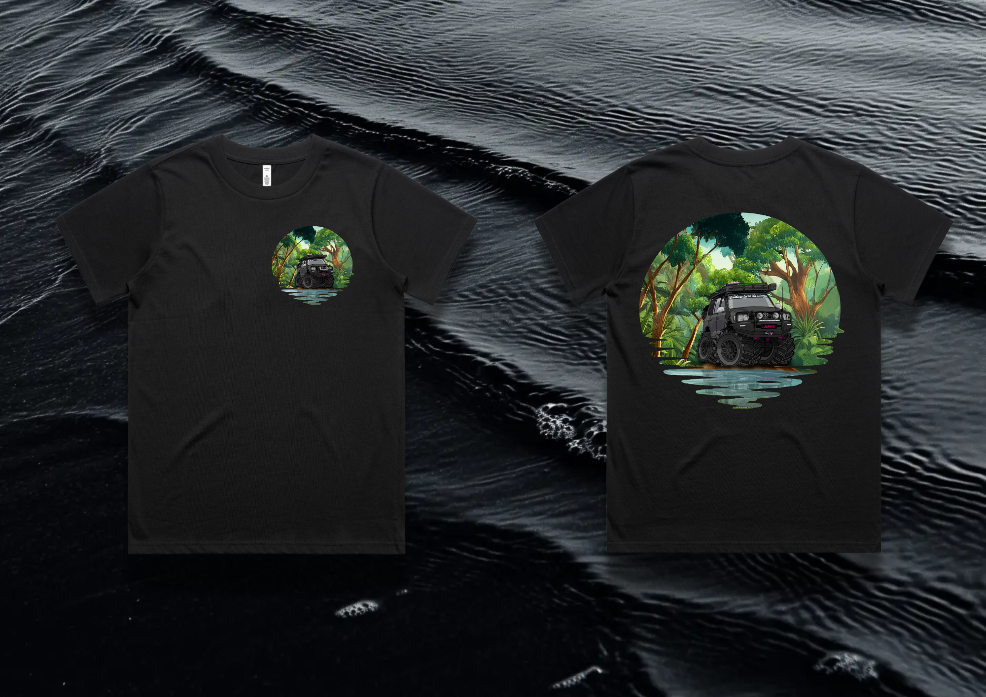 Custom 4WD Crops & Tees