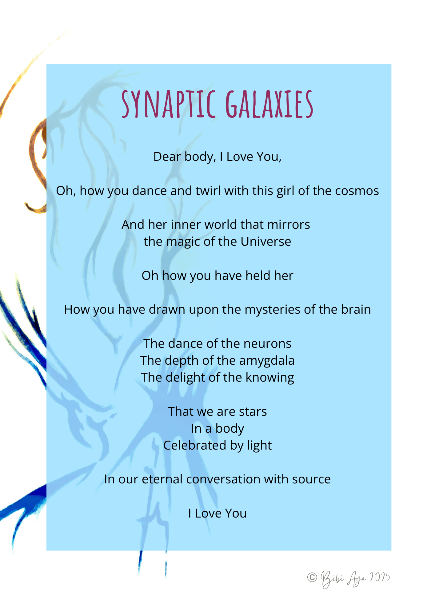 Synaptic Galaxies