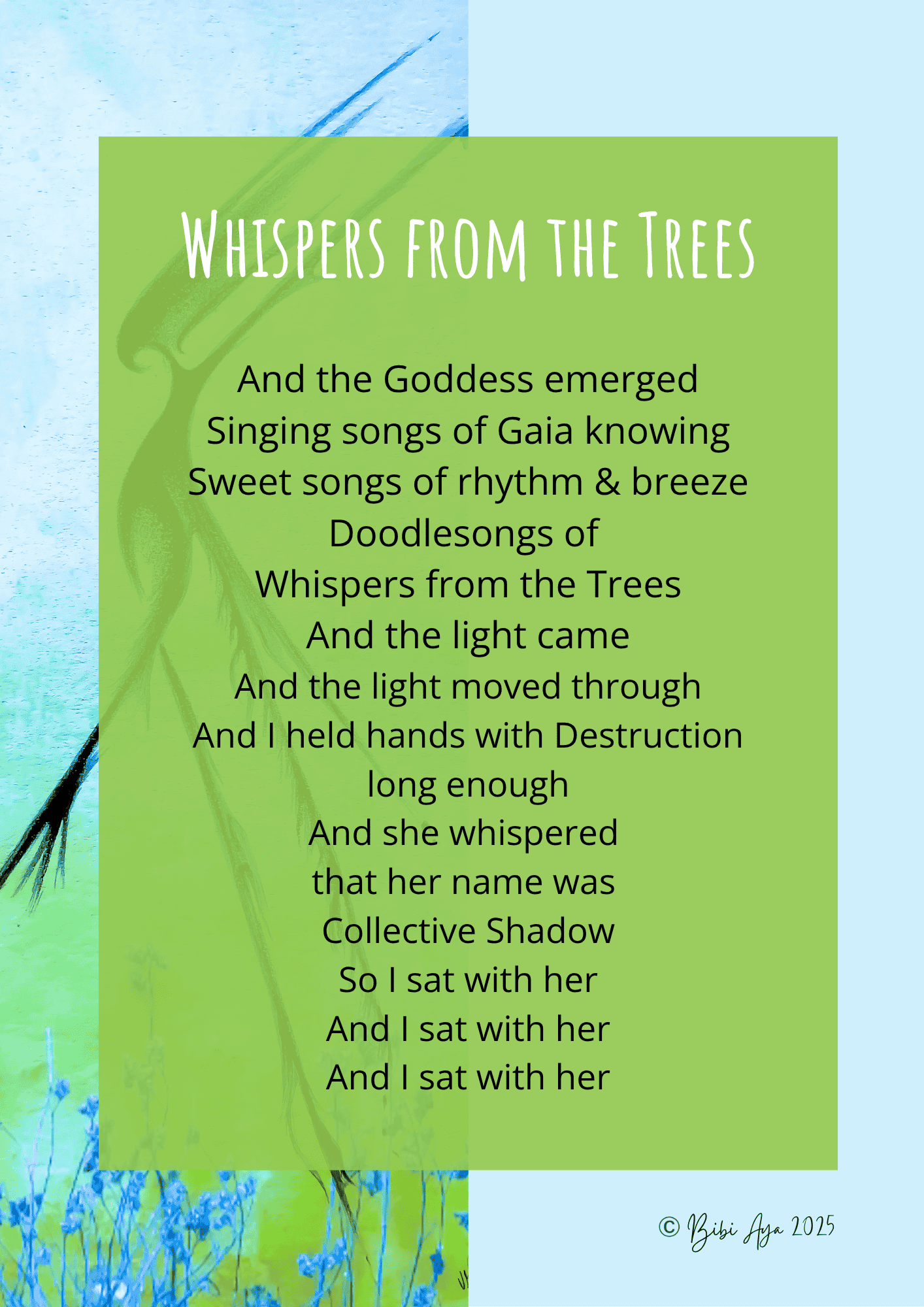 Whispers from the Trees