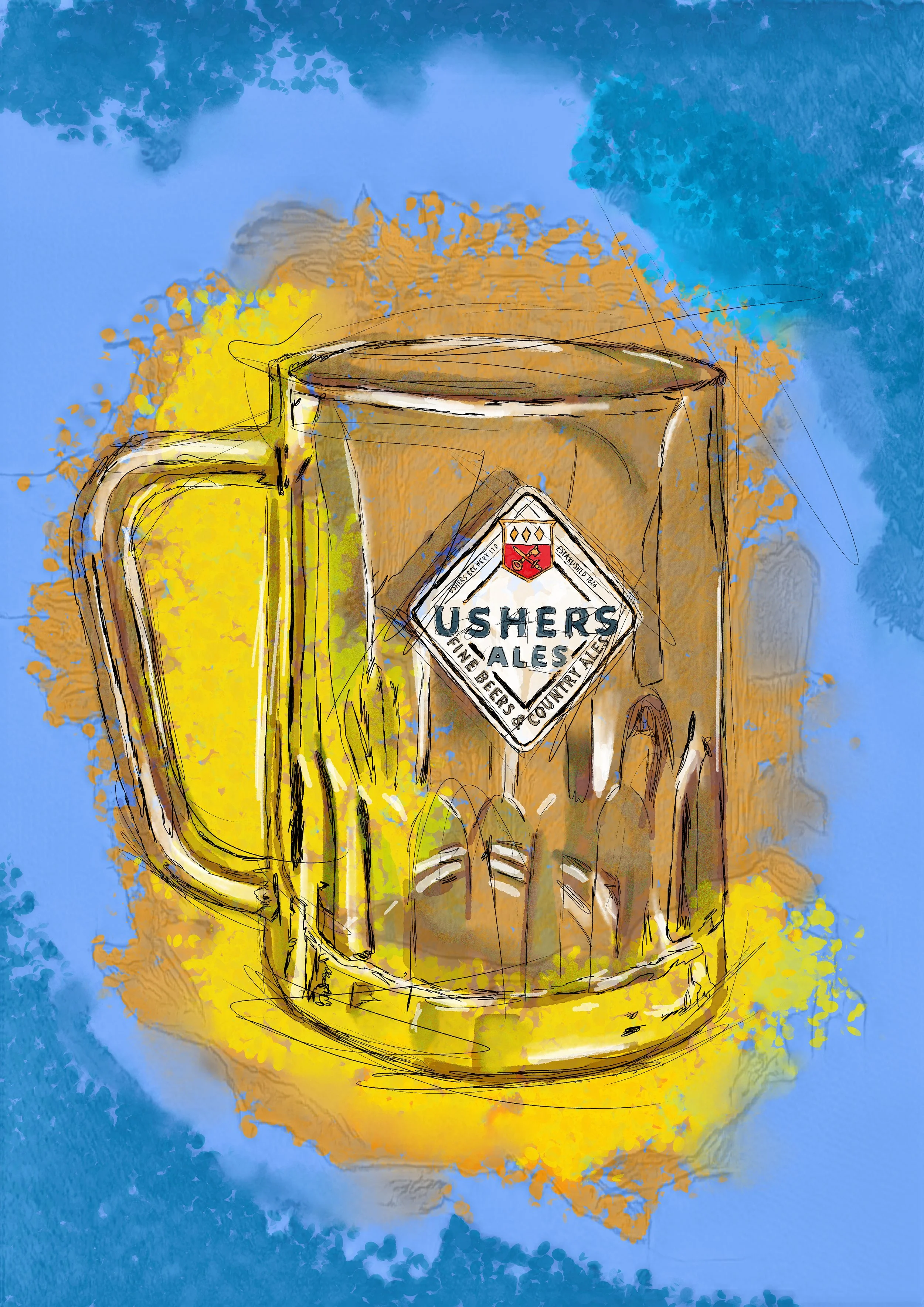 Iconic Trowbridge Products and Characters – Illustrated Prints and Postcards