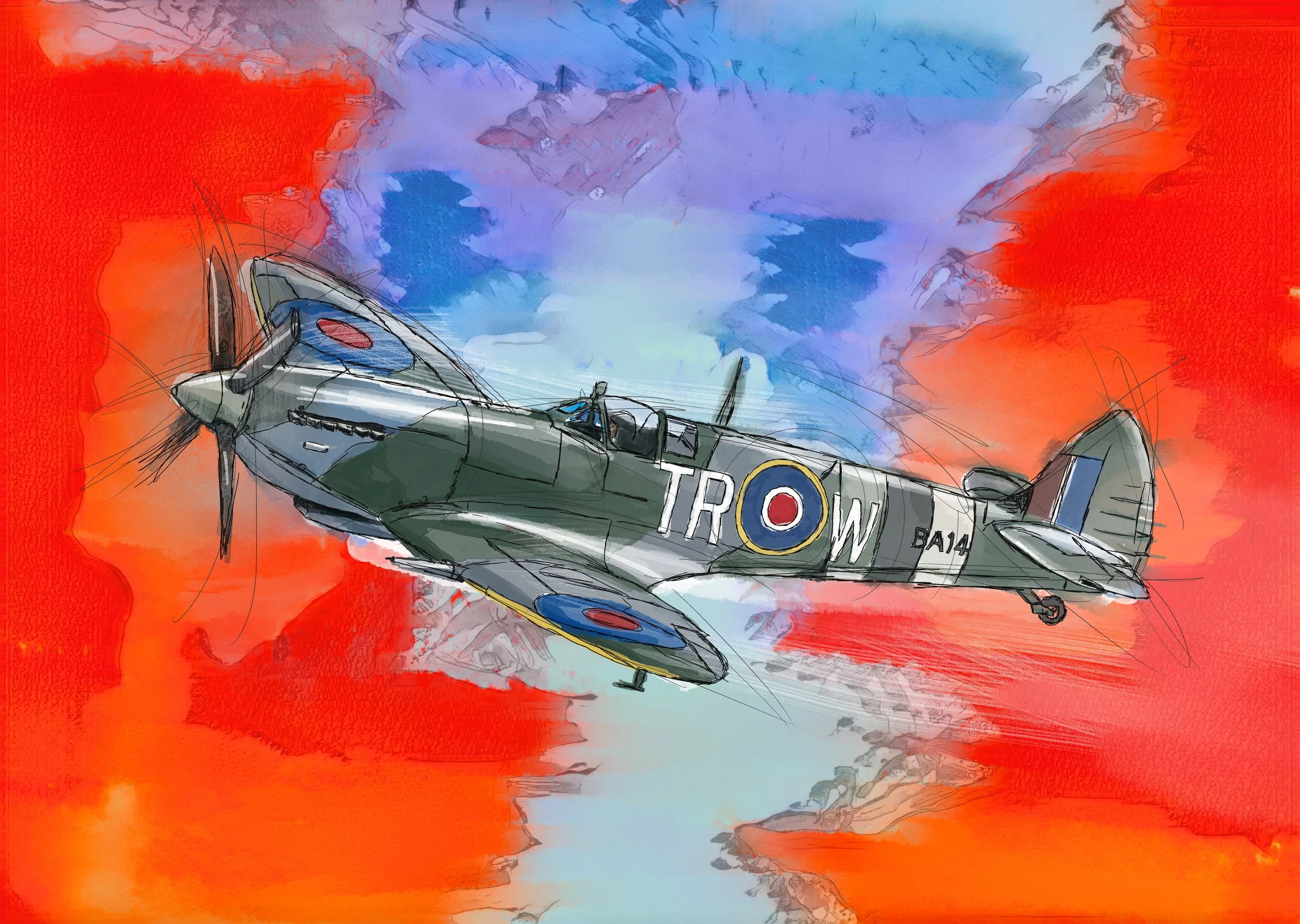 Trowbridge Spitfire celebrating the connection.jpg