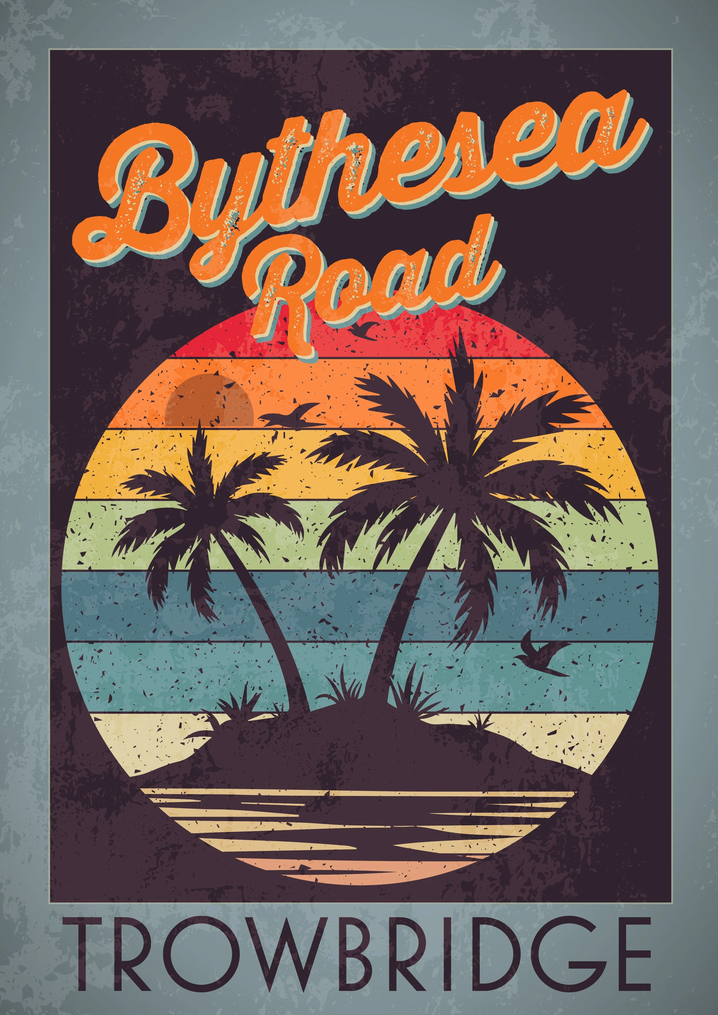Bythesea Road Trowbridge Streetwise collection print