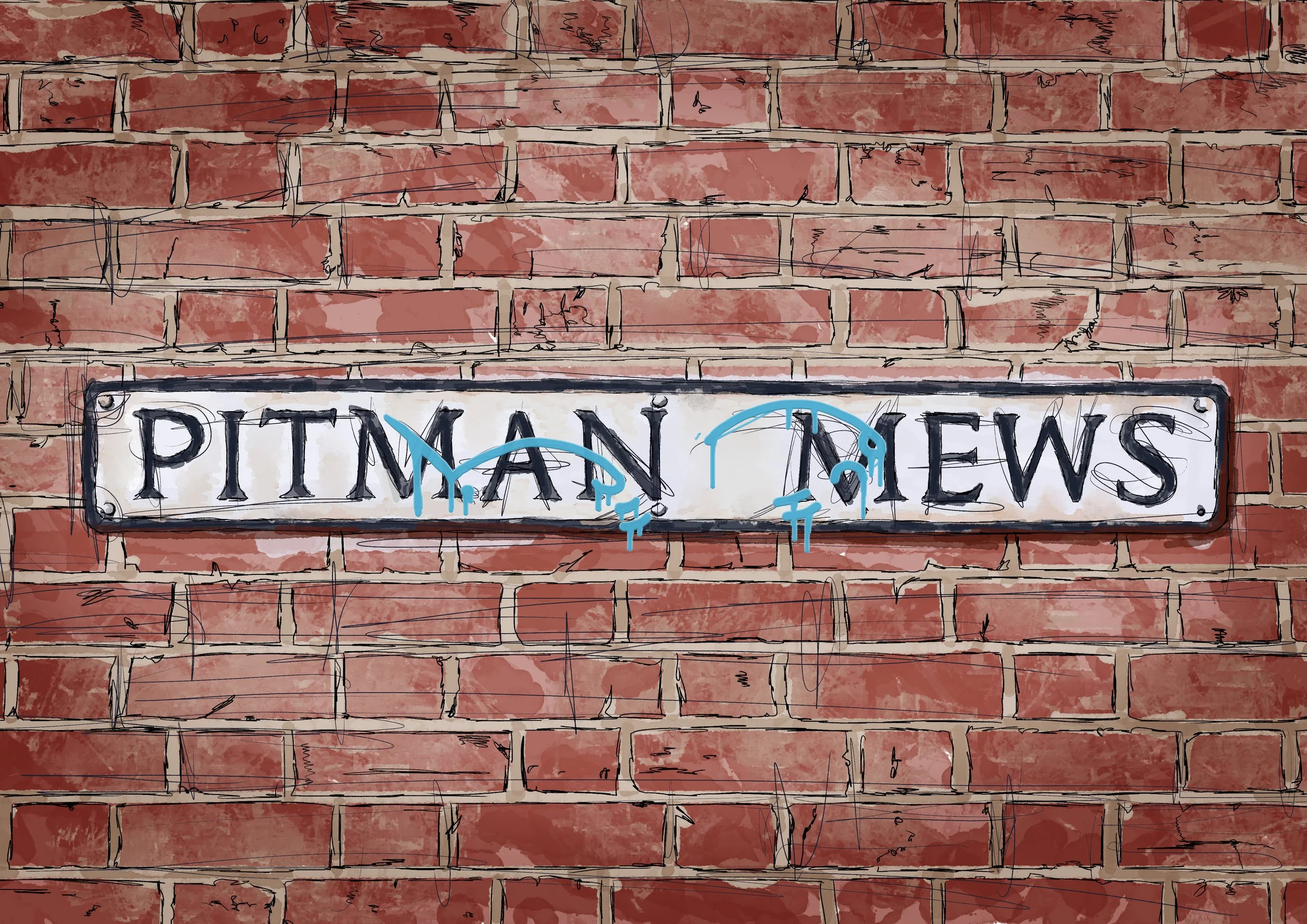 Quirky Trowbridge Street Signs – Illustrated Prints and Postcards