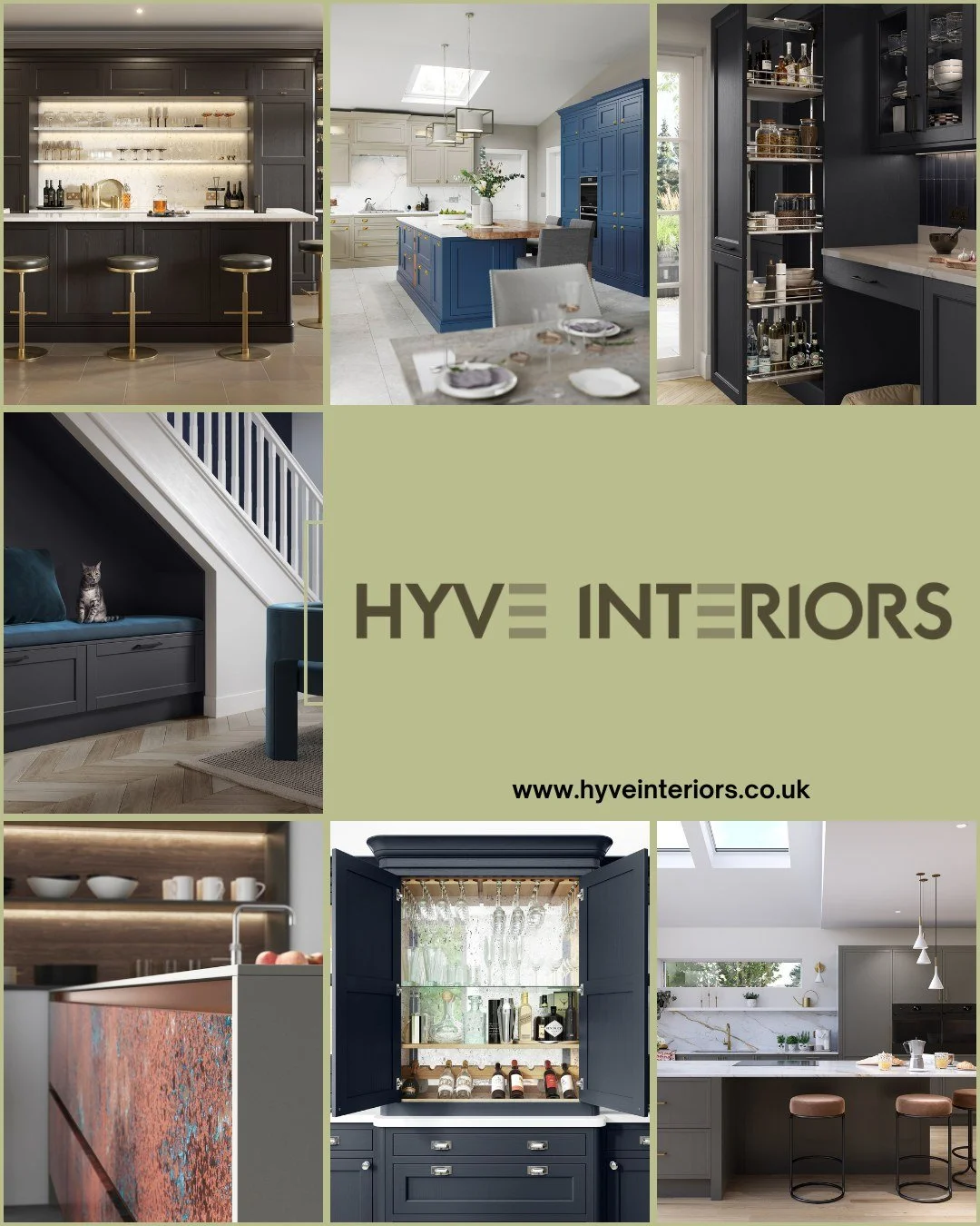 At HYVE Interiors, we specialise in transforming kitchens, bathrooms, and interior spaces with a complete refurbishment service. From tiling, painting and decorating to plumbing and electrical works, we take care of every detail to bring your vision