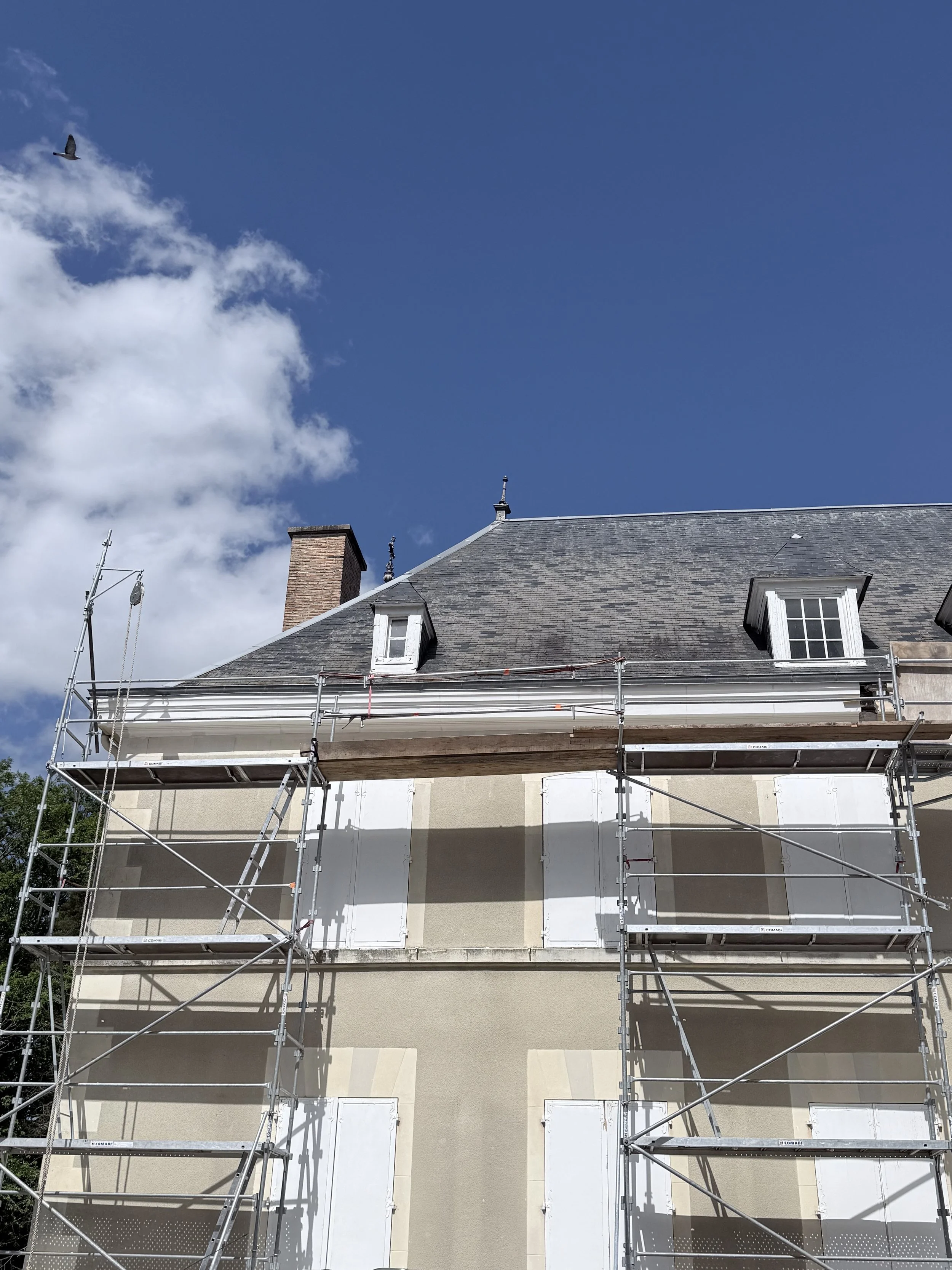 Rénovation d’une corniche extérieure