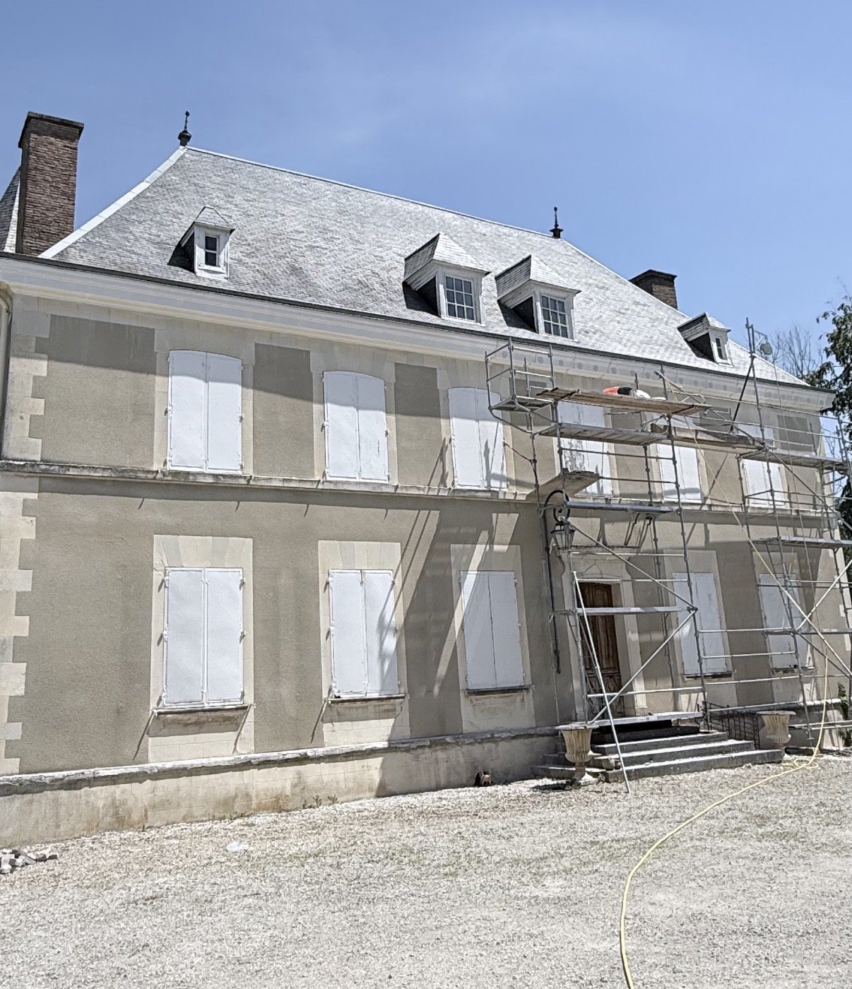Restauration d’une corniche extérieure