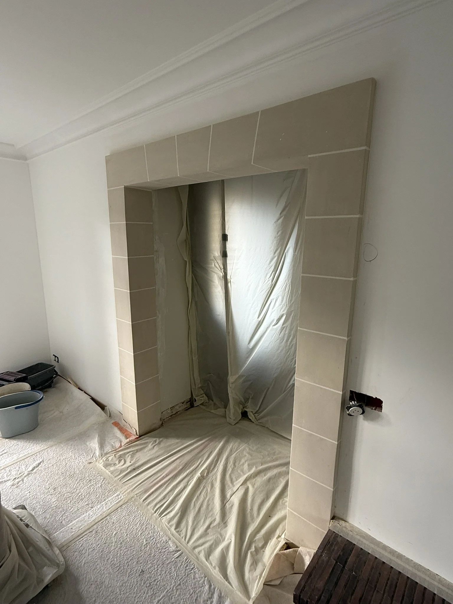 enduit en stuc pierre