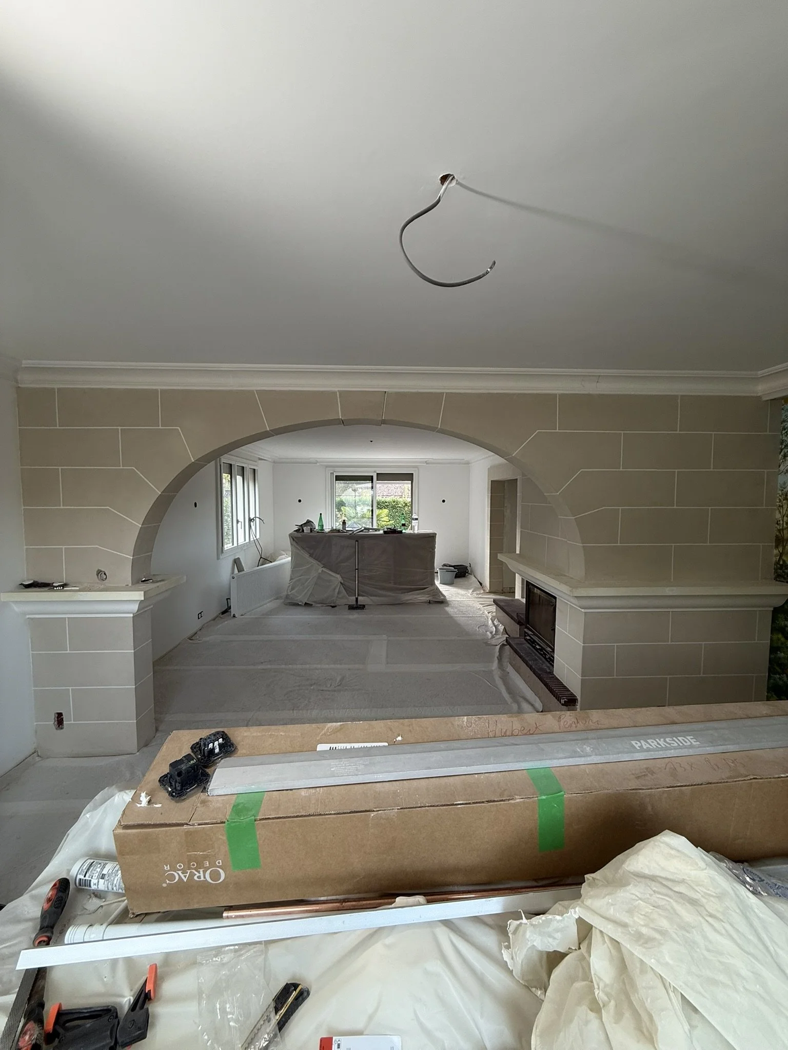 enduit en stuc pierre