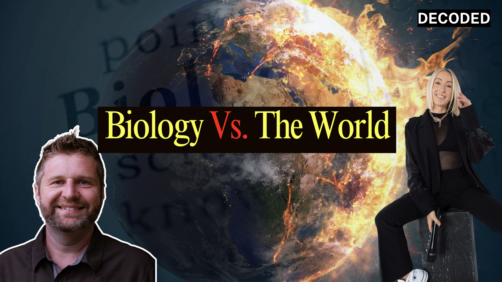 When Human Biology Evolves Slower Than the World