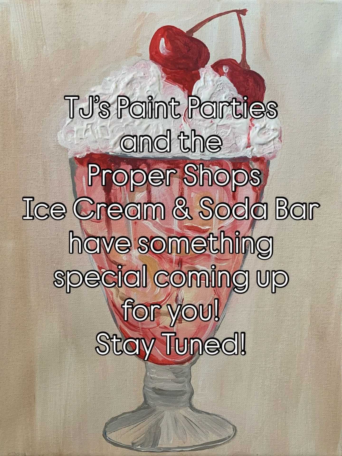 I hear there&rsquo;s a new ice cream &amp; soda bar in town &hellip; 🍨🥤🤤 &hellip; Proper Shops and TJ&rsquo;s Paint Parties have got something special coming up for ya! 
Stay tuned! &hellip; 

Proper Shops
300 E Congress St. 
Downtown Tucson 

#pr