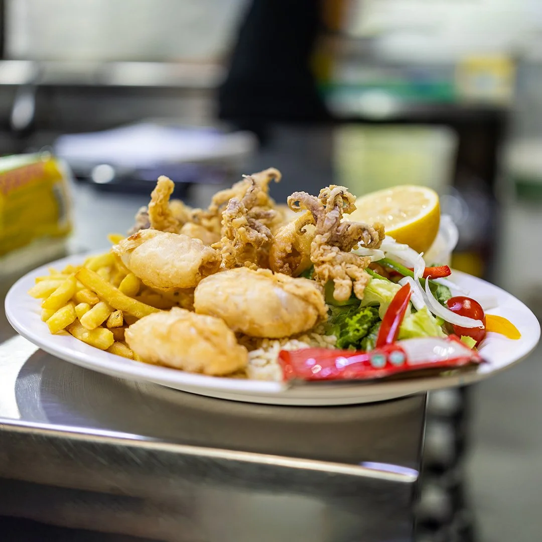 Crispy baby καλαμάρι