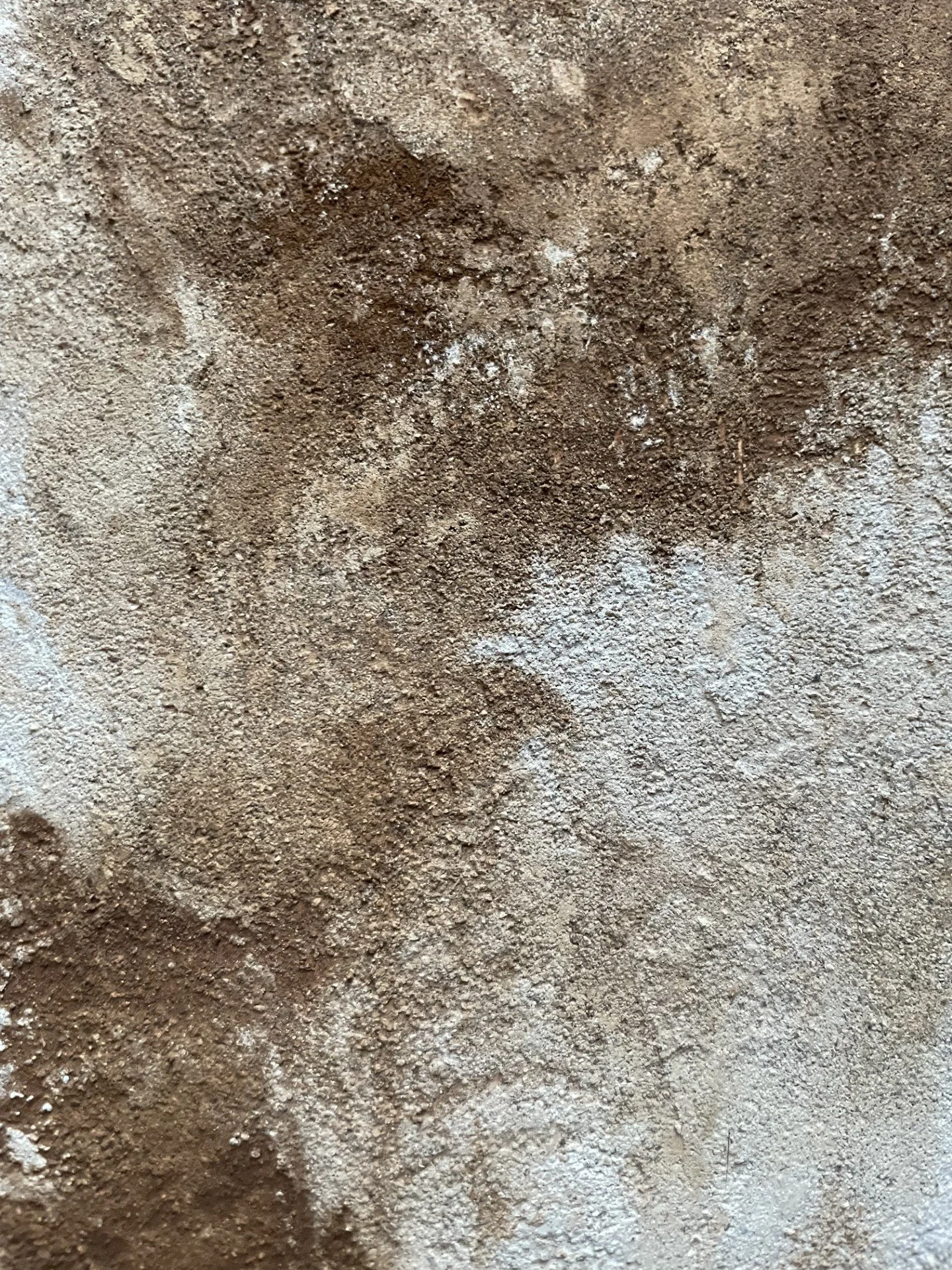 maanlandschap van natuurlijke pigmenten, zoals gesteente en zand