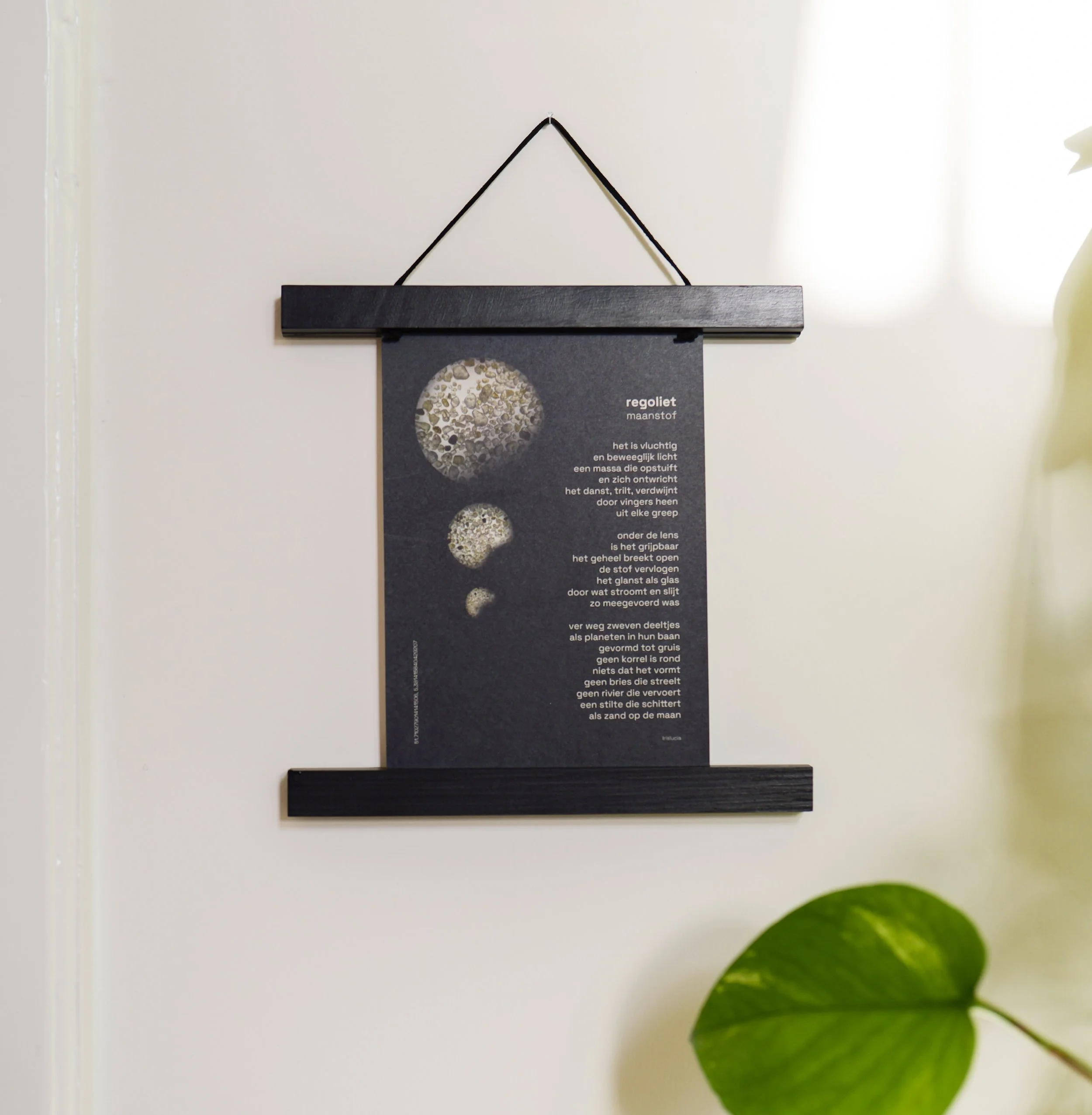 regoliet, maanstof - print 13x18 cm