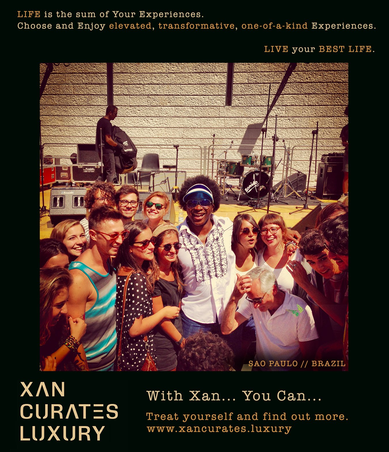 Xan Curates Luxury, Luxury Shared Experience, Team and Family Building, São Paulo, Brazil