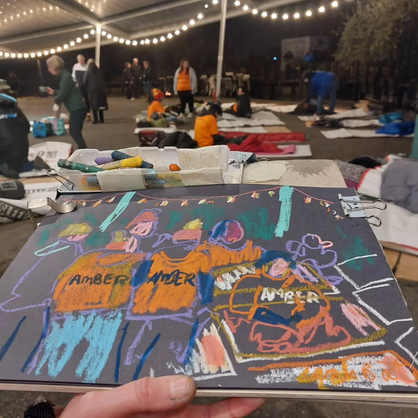 Last night will definitely be one of my core memories. 

#edenprojectsleepout #leahbooteillustration