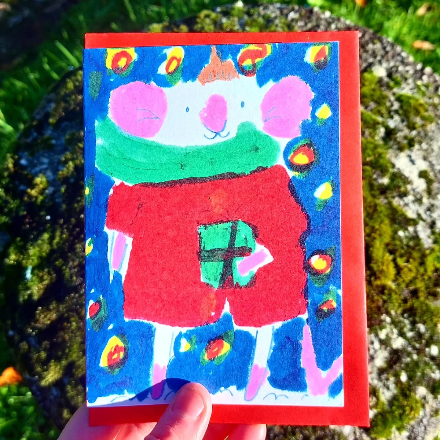 ✨️🎄My Christmas Cards are HERE!!! 

A set of 3 cutie Mice for Christmas!! Eeeek🎄✨️

Check them out at my Folksy Shop or type LeahBooteIllustration Folksy into your search bar.

I'm not able to take part in craft fairs this Christmas so the only pla