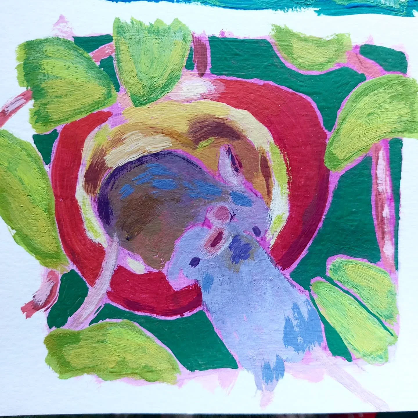 A little catch up from this week's and last weeks makings. 

When it rains I don't have Internet and I also don't like instagram but I still want to keep you posted every now and again. 

I will mainly be on Substack now at- LeahBooteIllustration and