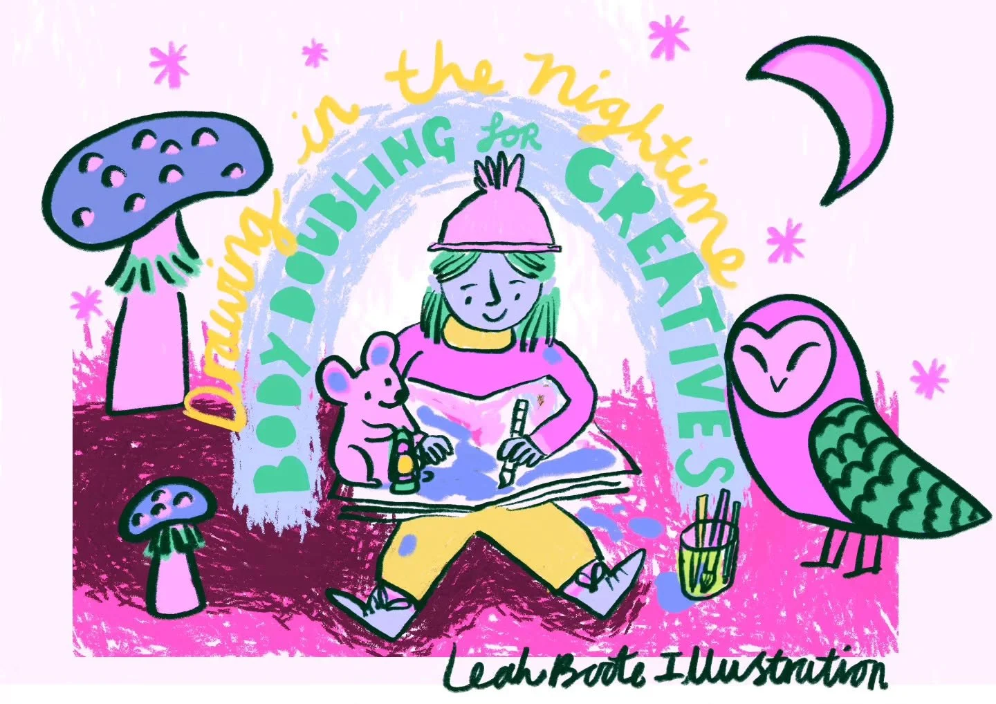 Hello Happy Sunday :)) 🌻🎨

I am glad that January is OVER oh my goodness! 

I mean tomorrow is bill day so I don't know what I'm chatting about 🫠. 

🎉 Anyway my latest Body Doubling for Creatives video is up! 🎉

Tis on substack at Body Doubling 