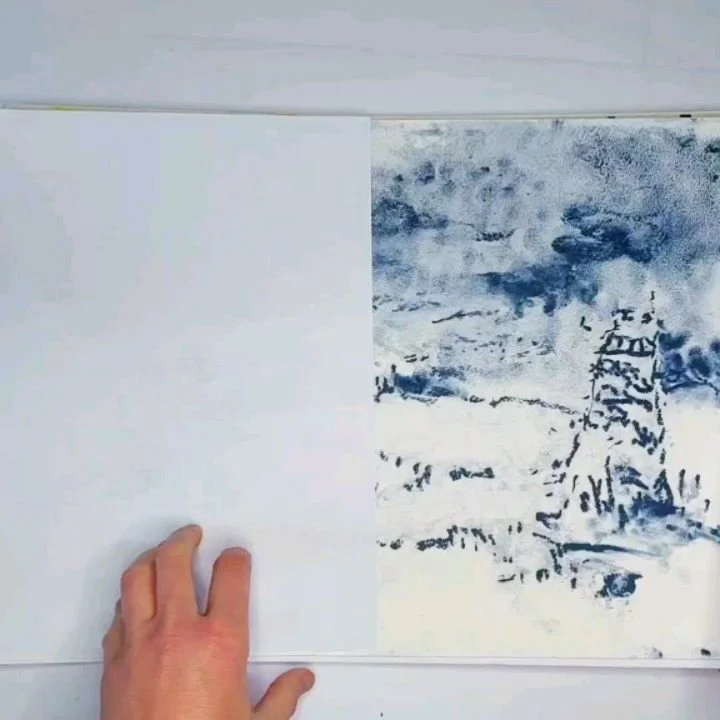 I've been sorting through the work I've made on location with @sketching_cornwall . We are going to be exhibiting our work @thegrowboxcafe from 🌟🎨1st of March to the 27th👩&zwj;🎨🌟. 

I'm super excited to take part, especially as my brain has been