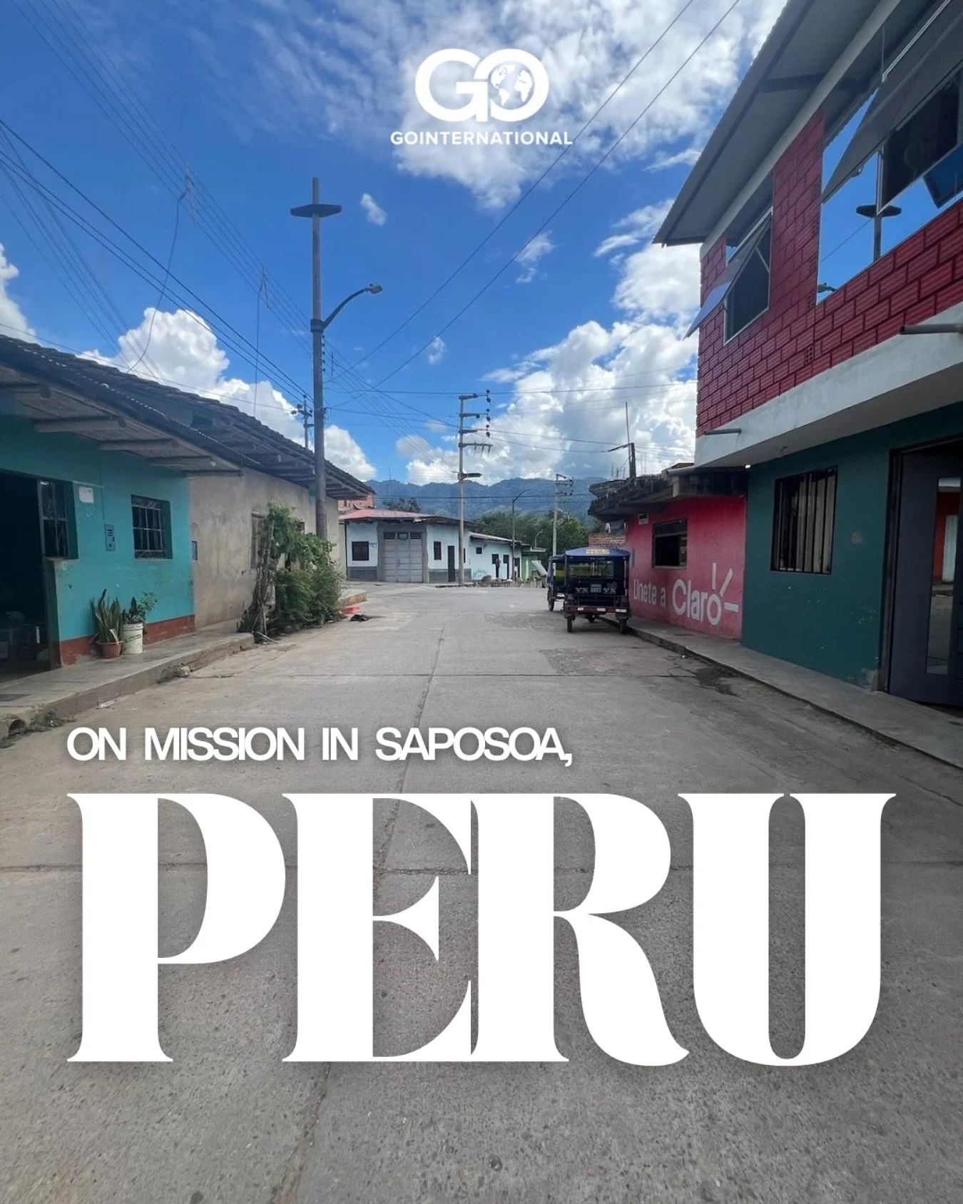 Get excited for Summer 2026: We&rsquo;re going back to Saposoa, Peru!!

Next summer we&rsquo;re going where the gospel is pushing back the darkness. 

Drug cartels and gangs may fight for the next generation in Saposoa&mdash;but our partners, Juan an