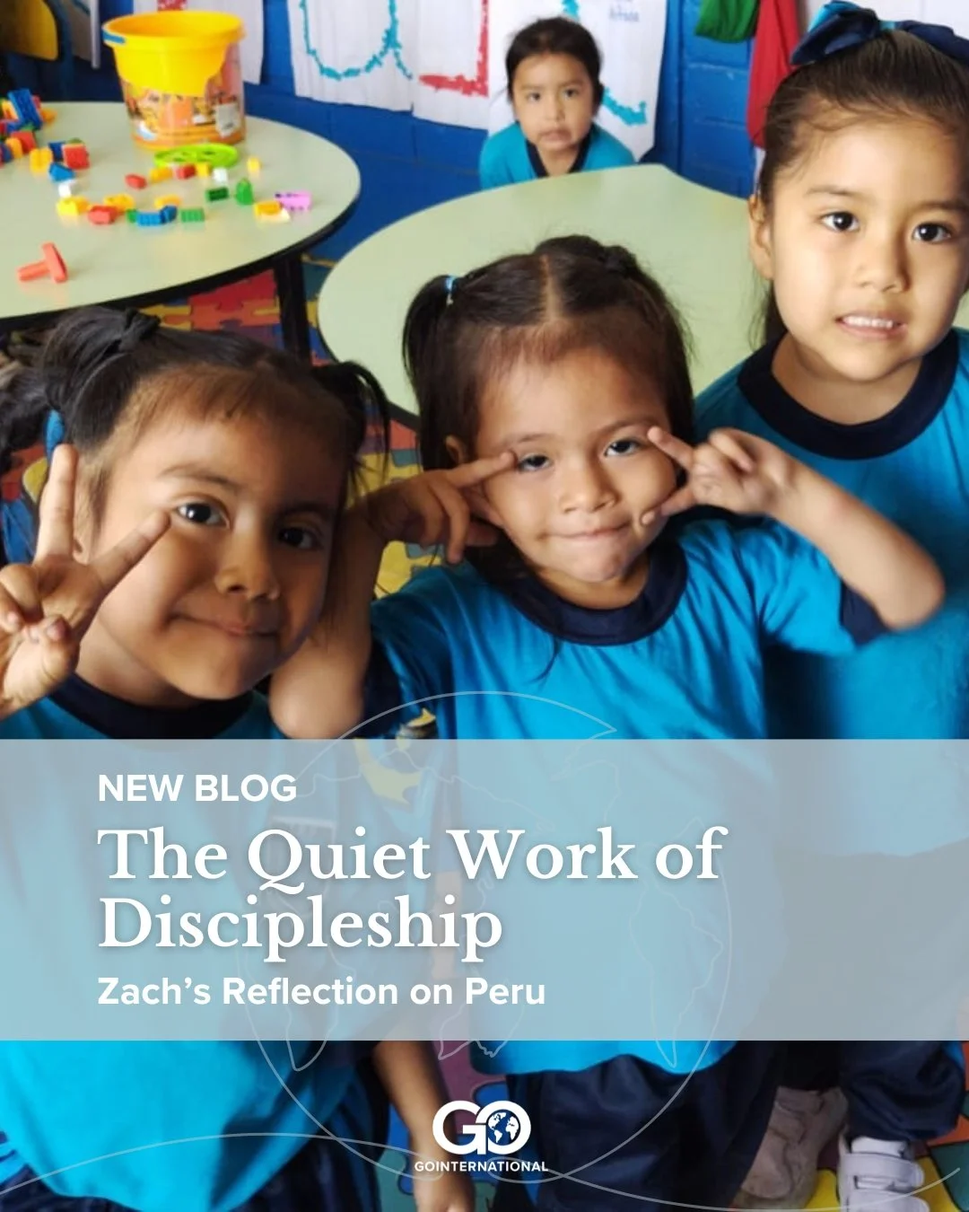 What does discipleship really require?
Not efficiency. Not convenience.
But presence, patience, and faithfulness.

Zach Fazio reflects on his summer in Peru&mdash;learning what it means to walk with others, not fix them, and seeing the quiet fruit of