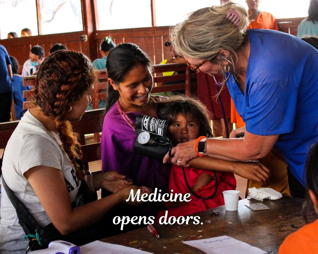 Your skills are a bridge. 🩺✨

Medical missions create access to communities that were previously closed. Whether you&rsquo;re a student, professional, or retiree, there is a place for you to serve. Use your God-given gifts for a greater purpose.

Jo